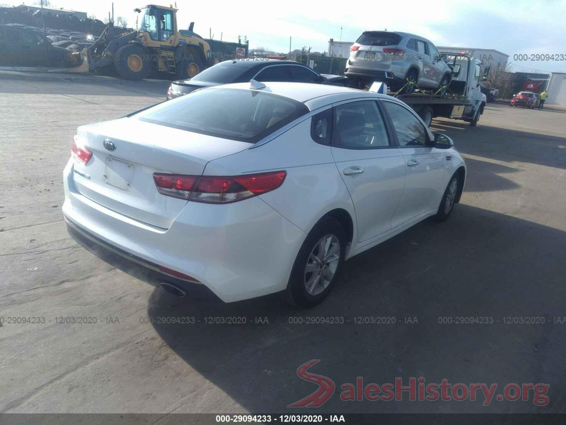 KNAGT4L32G5073738 2016 KIA OPTIMA