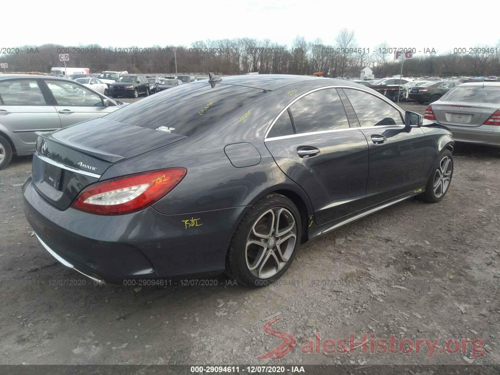 WDDLJ6HB8GA178431 2016 MERCEDES-BENZ CLS