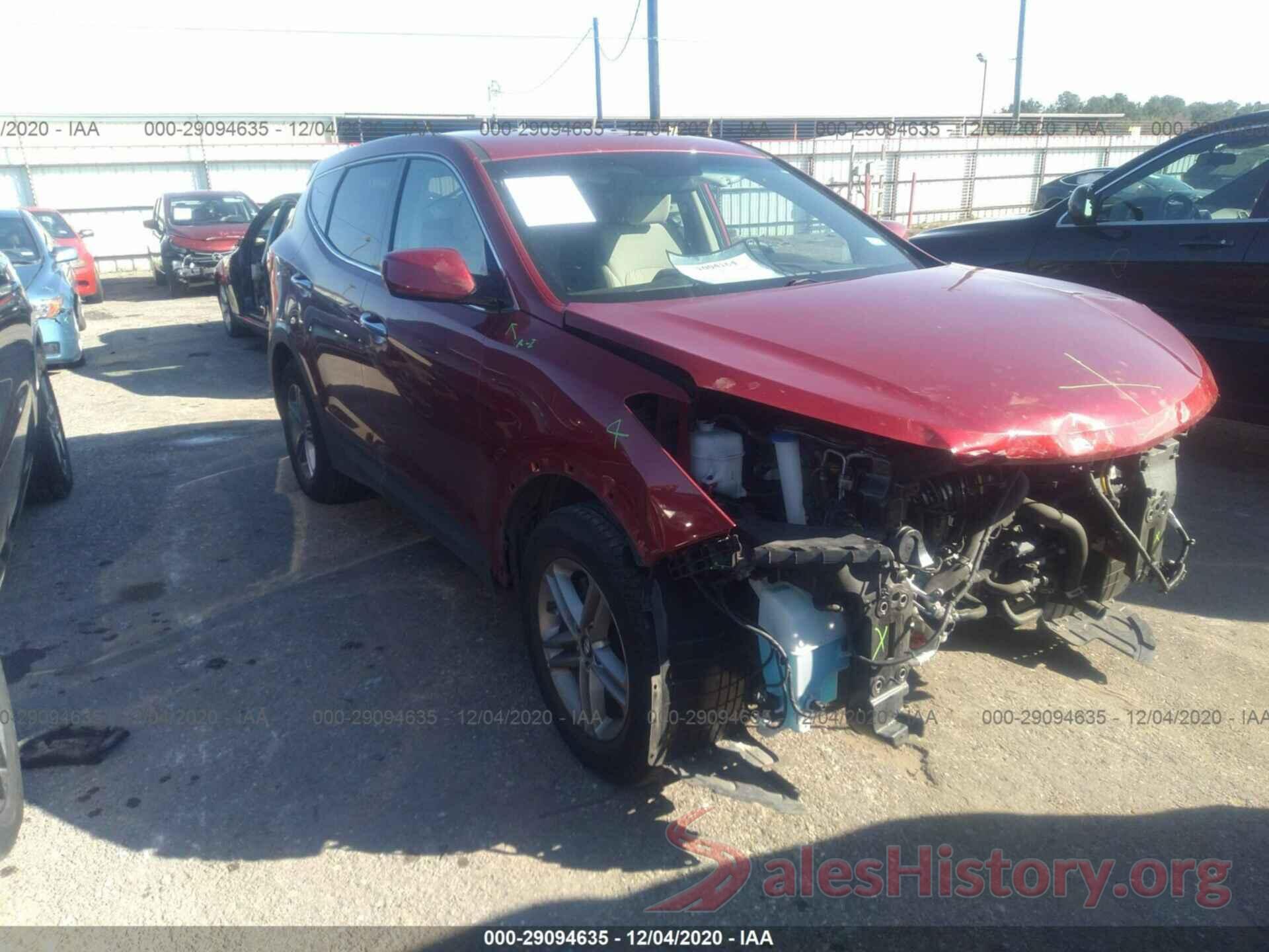 5XYZT3LB0JG551781 2018 HYUNDAI SANTA FE SPORT