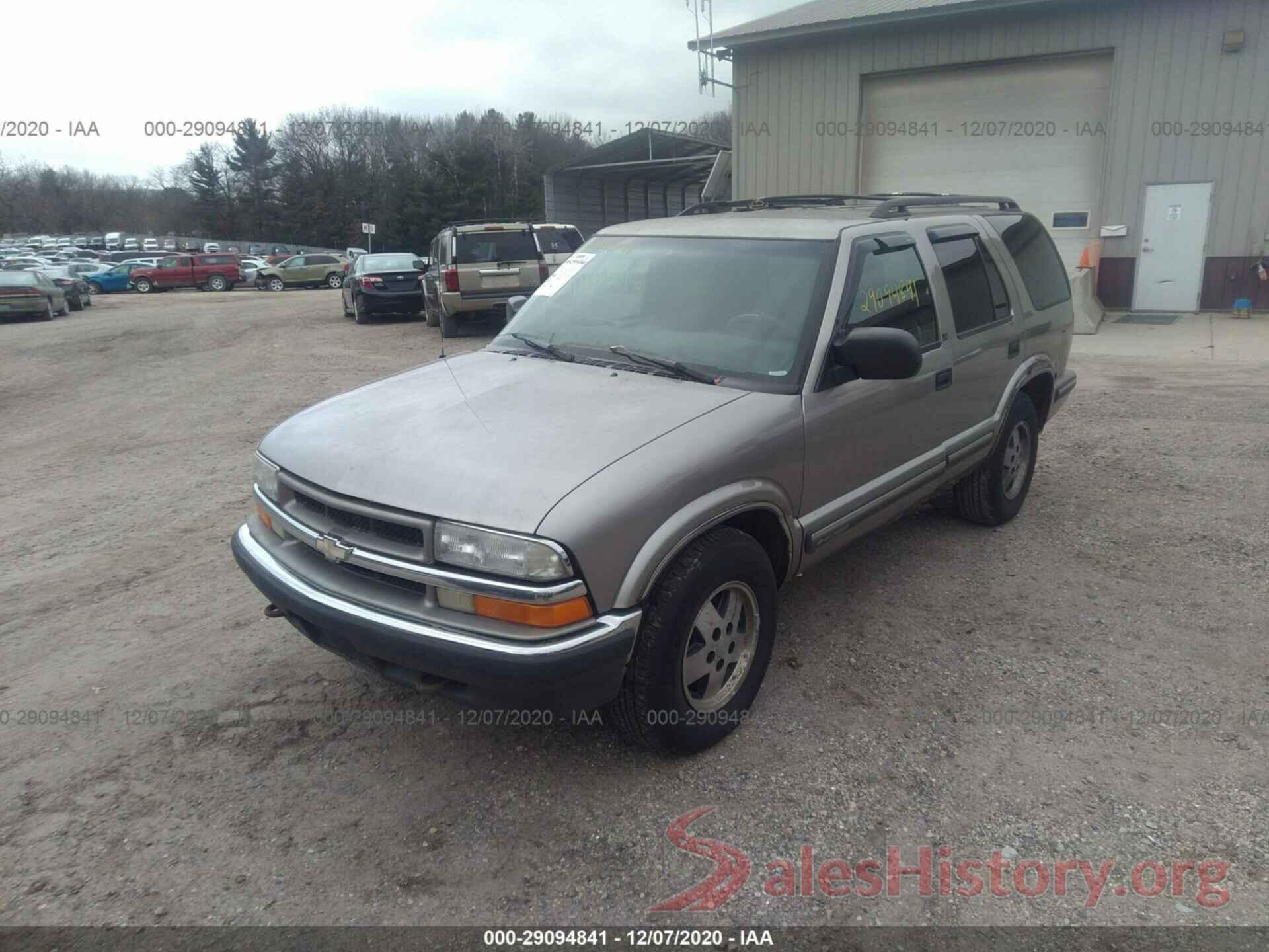 1GNDT13W9X2127575 1999 CHEVROLET BLAZER