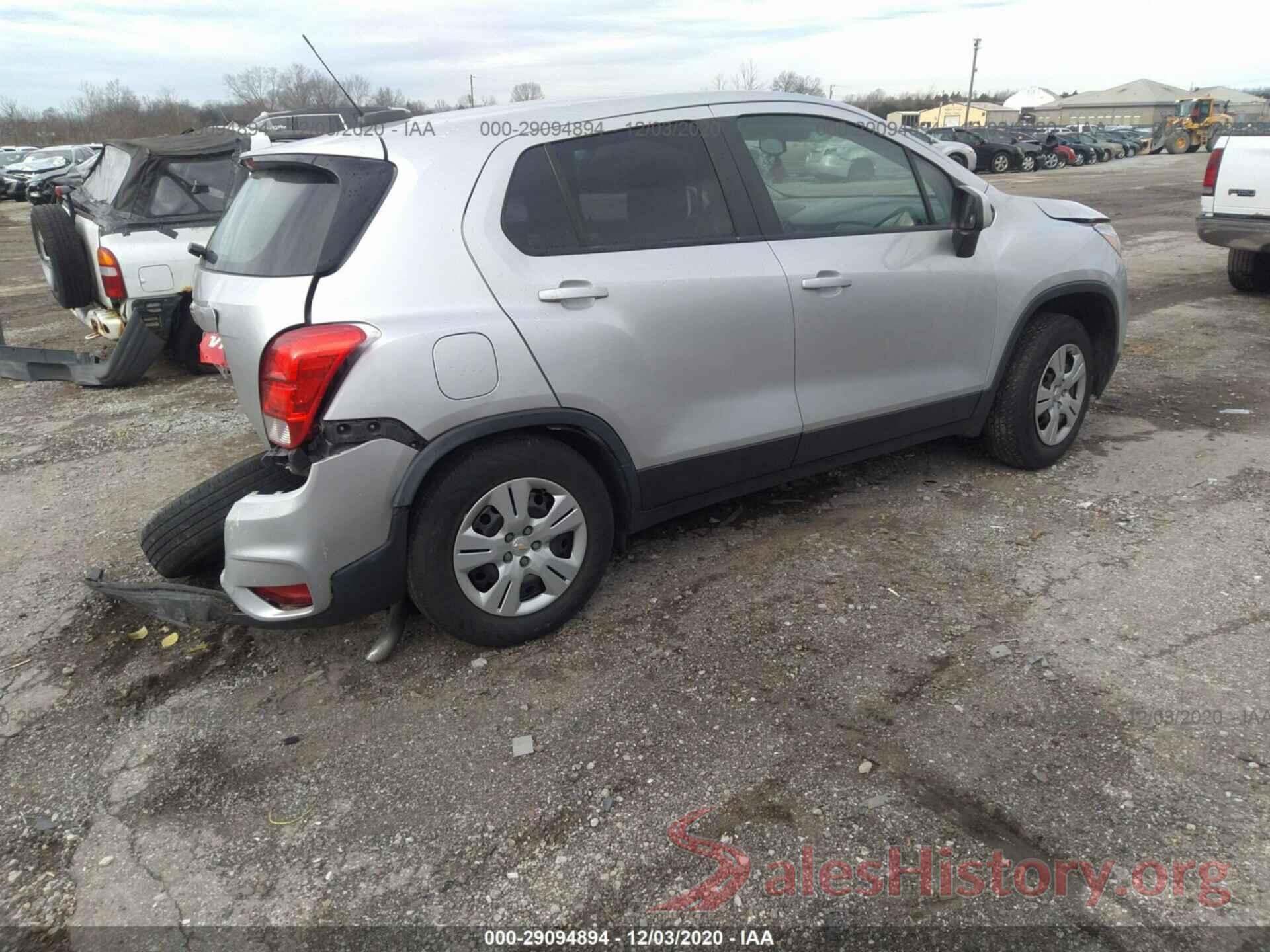 3GNCJKSB6HL272496 2017 CHEVROLET TRAX