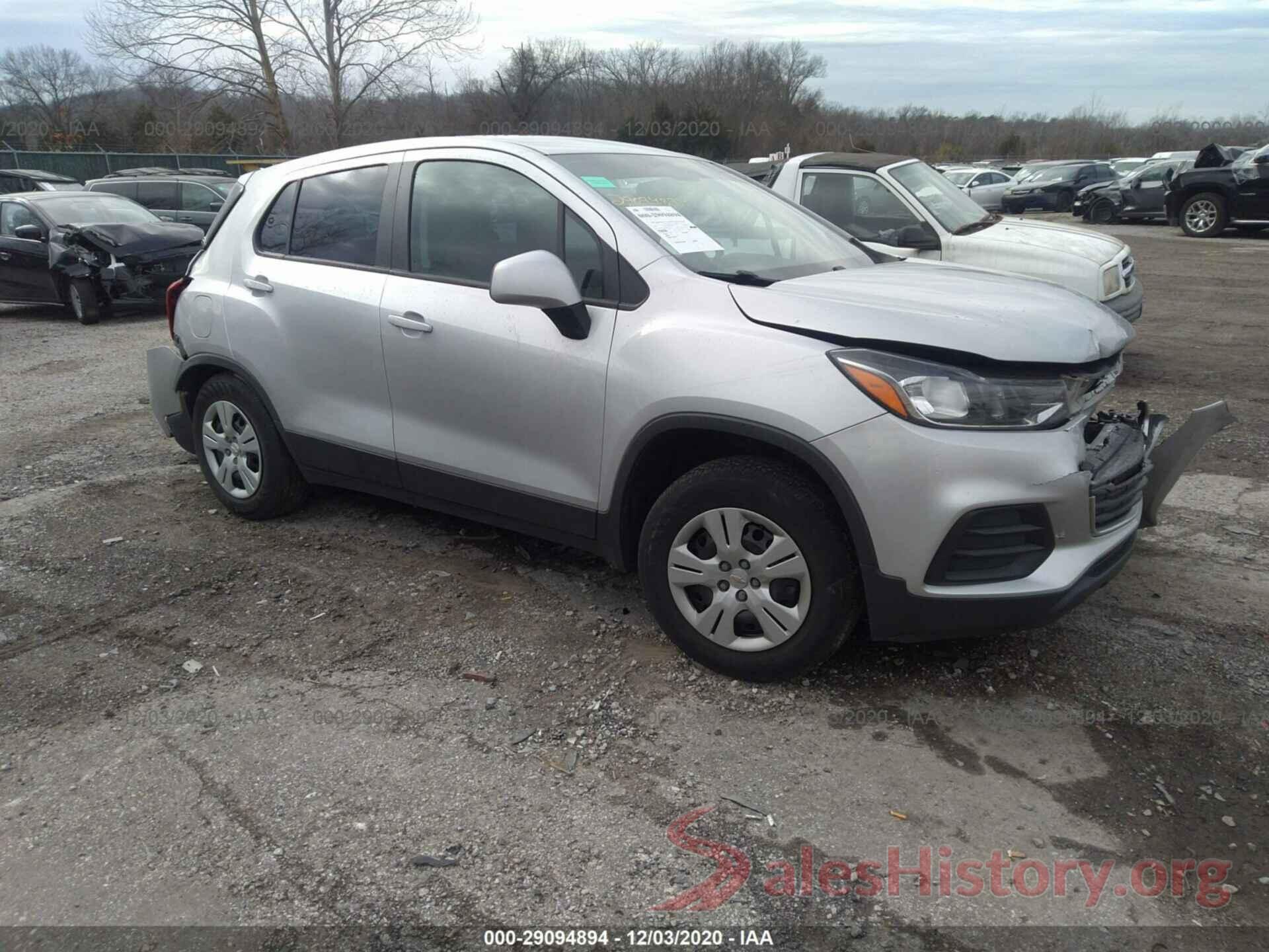 3GNCJKSB6HL272496 2017 CHEVROLET TRAX