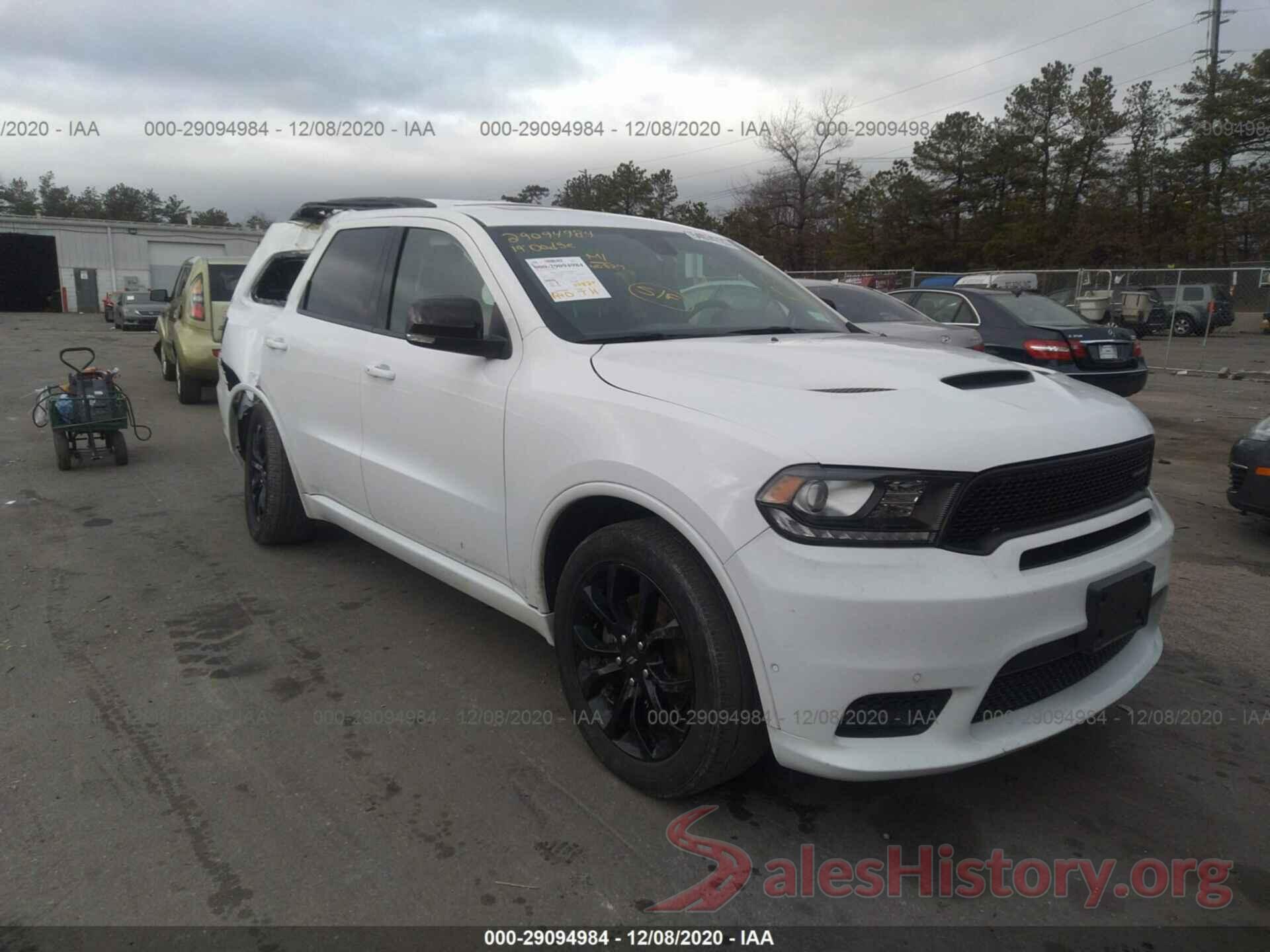 1C4SDJCT7KC652334 2019 DODGE DURANGO