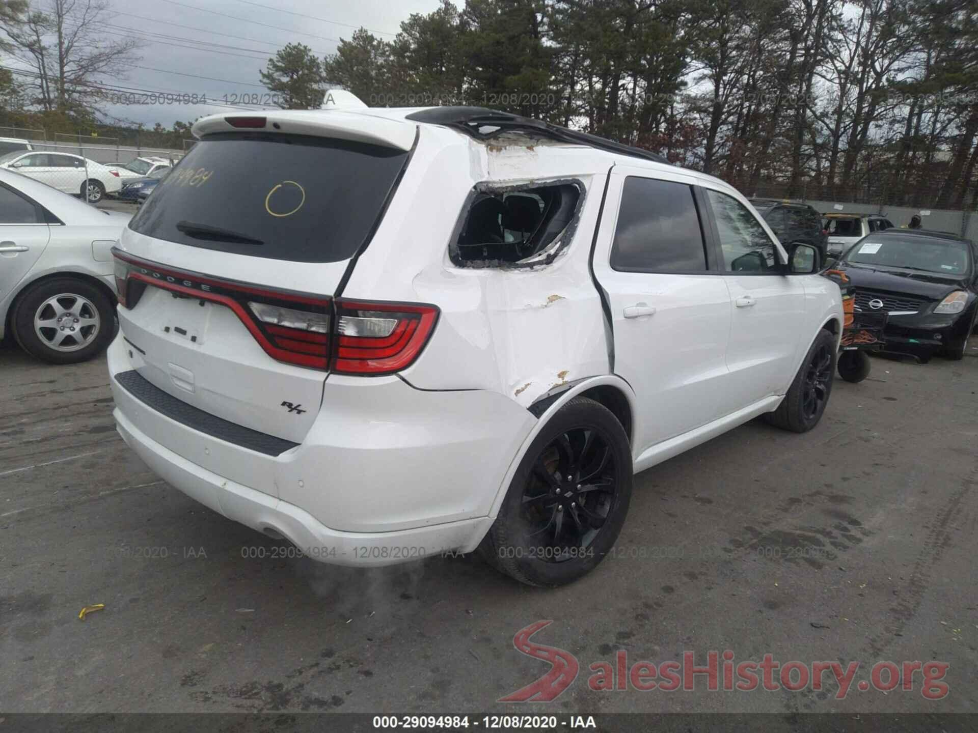 1C4SDJCT7KC652334 2019 DODGE DURANGO