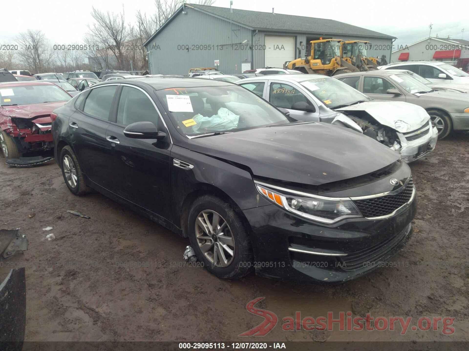 5XXGT4L35GG022832 2016 KIA OPTIMA