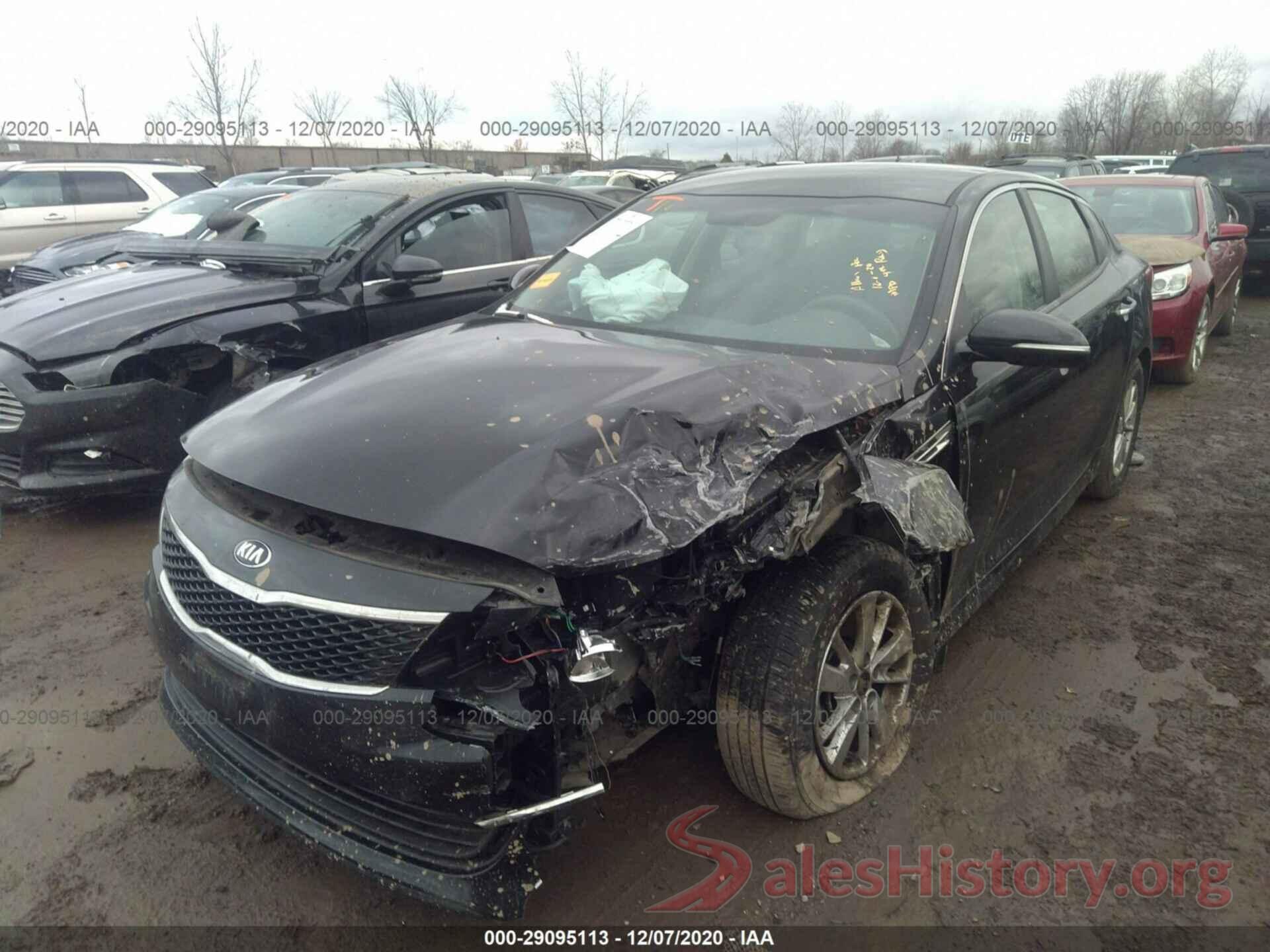 5XXGT4L35GG022832 2016 KIA OPTIMA