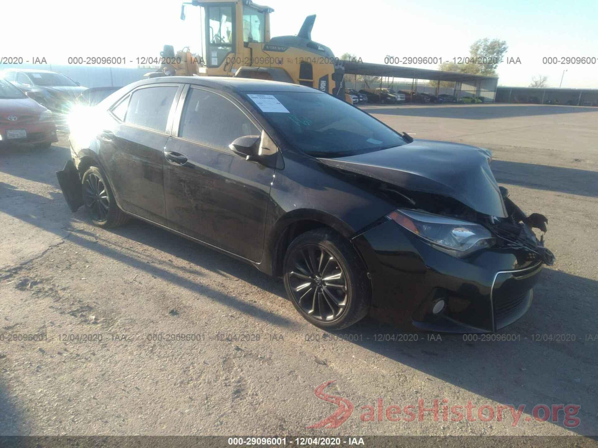 5YFBURHE1GP428533 2016 TOYOTA COROLLA