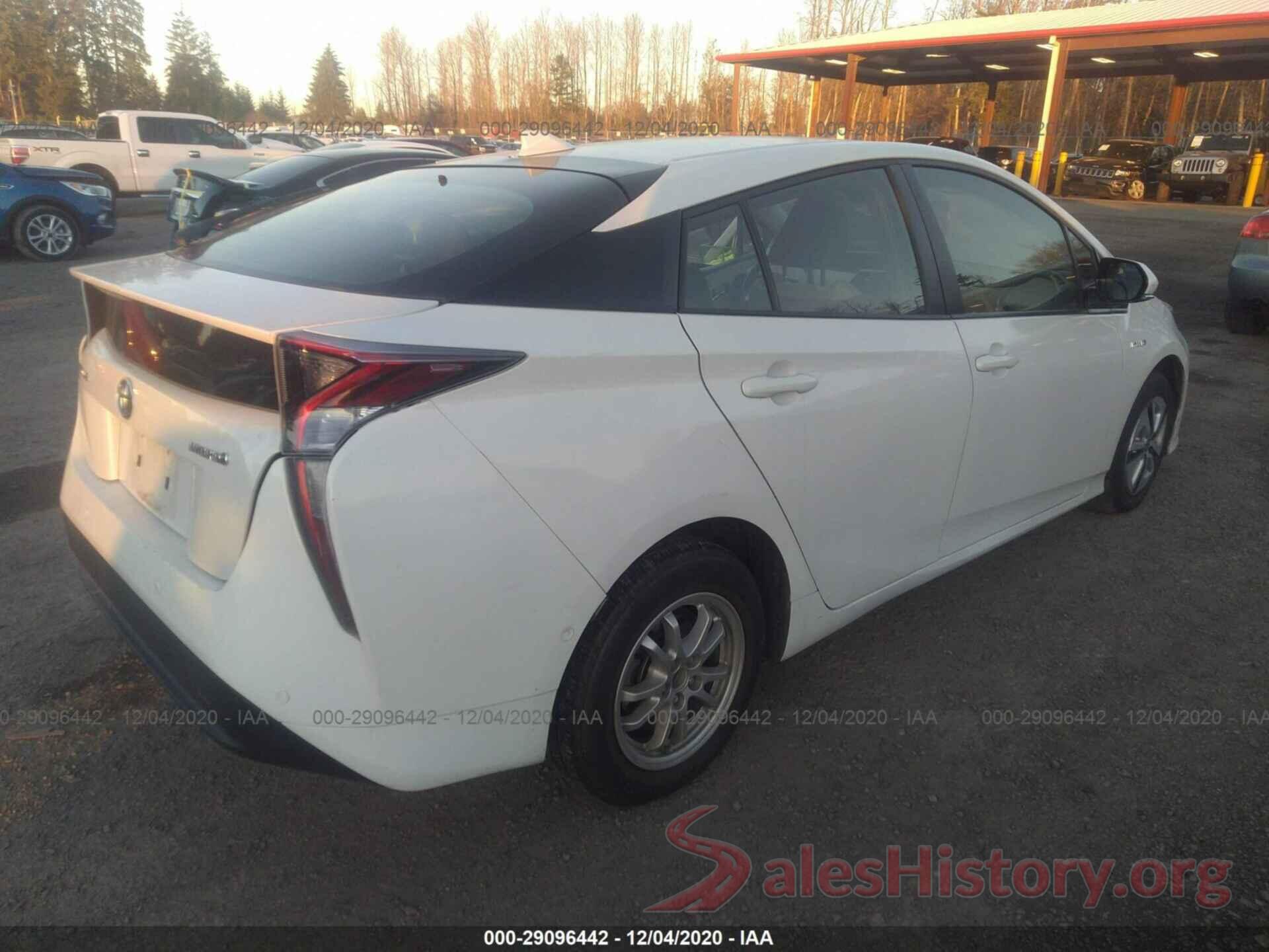 JTDKBRFU8H3052200 2017 TOYOTA PRIUS