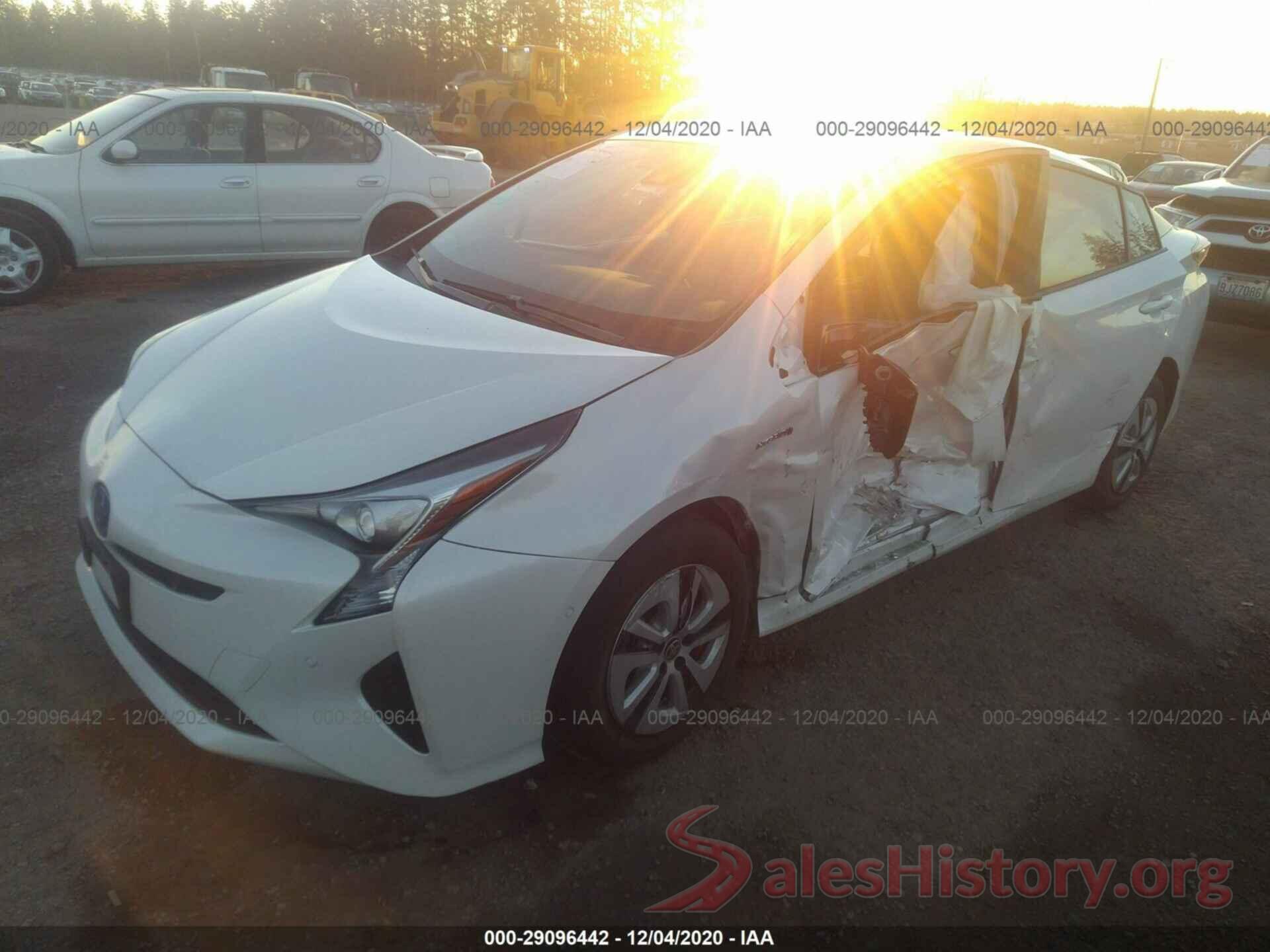 JTDKBRFU8H3052200 2017 TOYOTA PRIUS