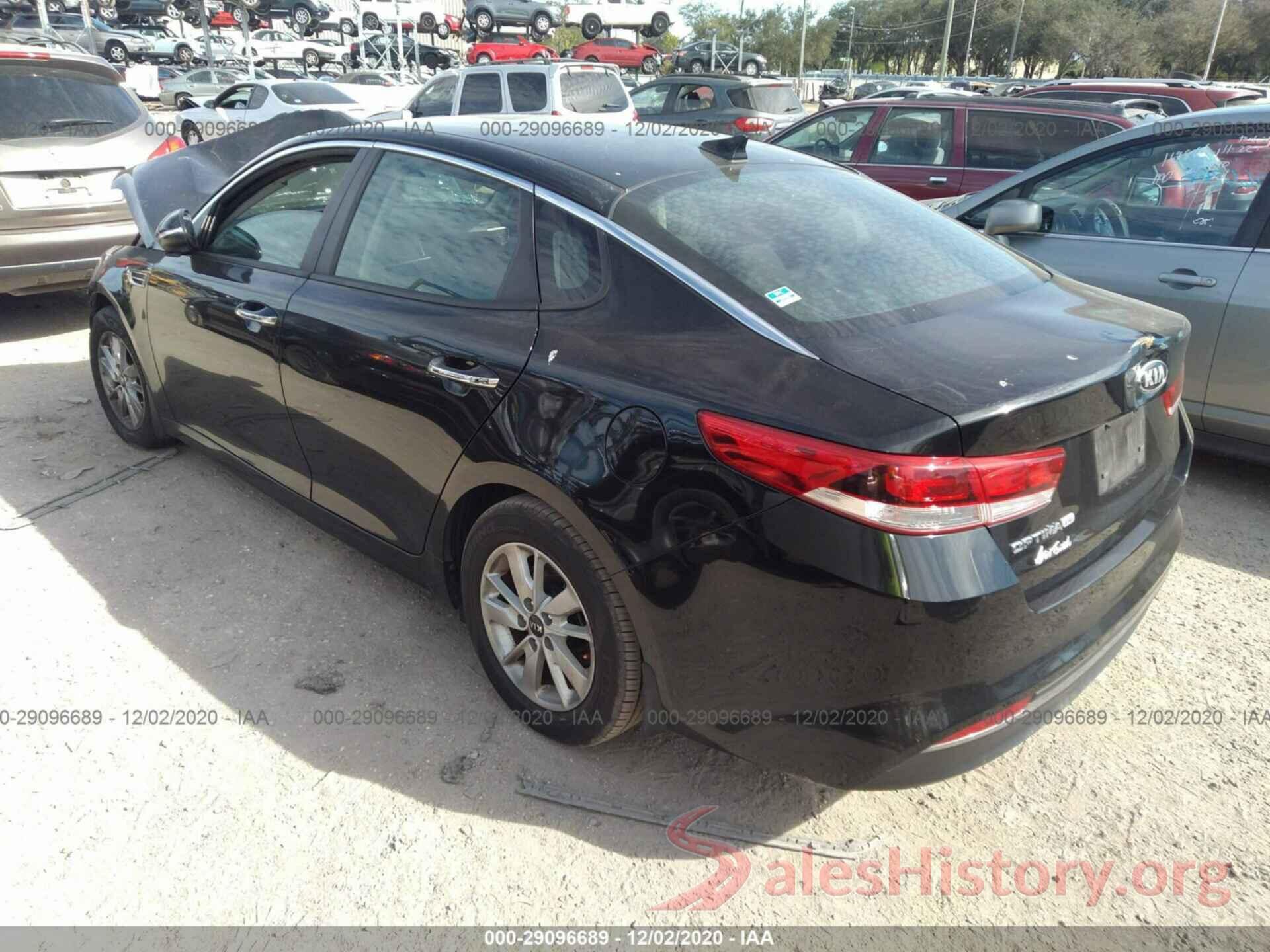 KNAGT4L35G5119272 2016 KIA OPTIMA