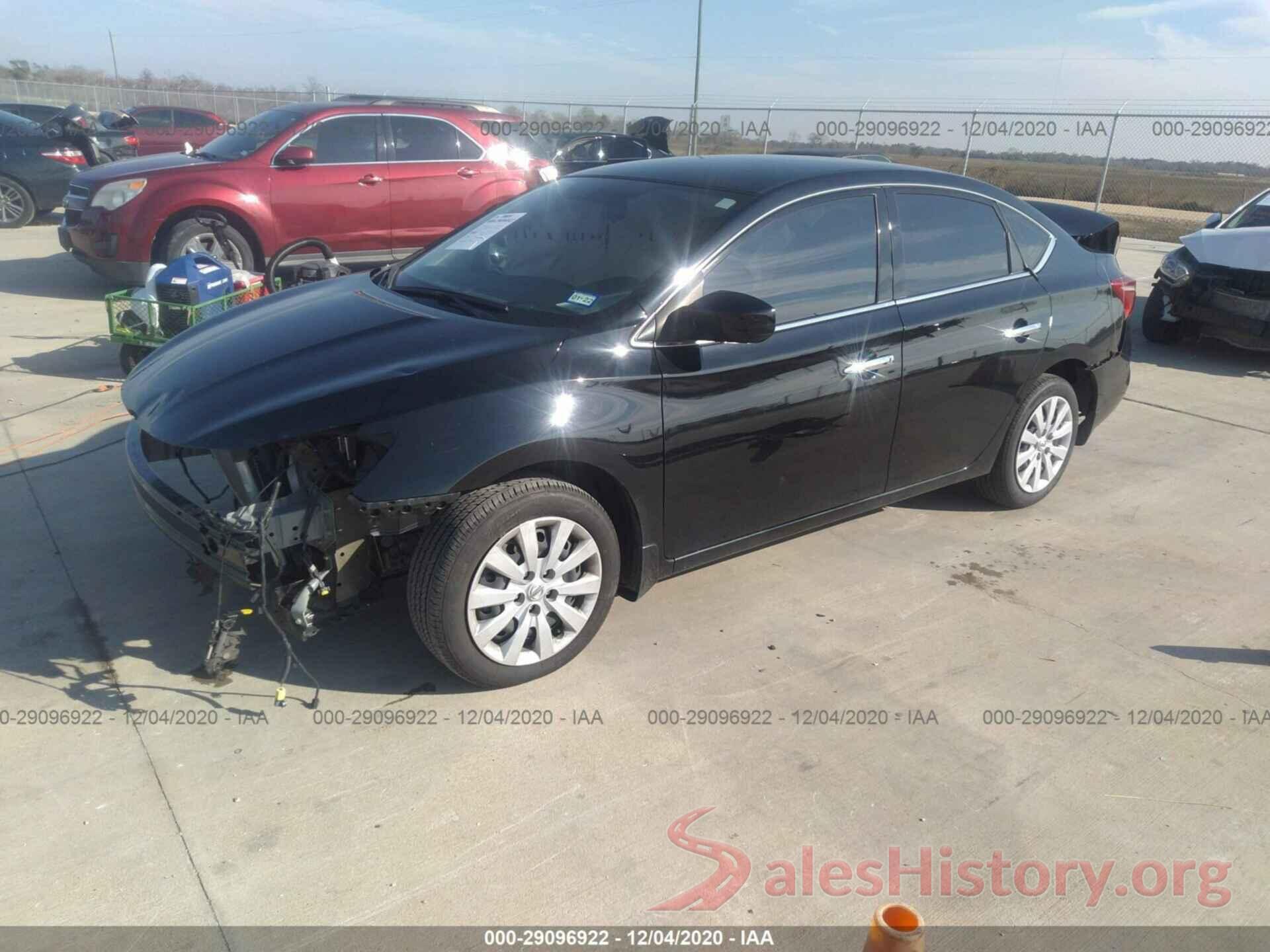 3N1AB7AP6KY403124 2019 NISSAN SENTRA