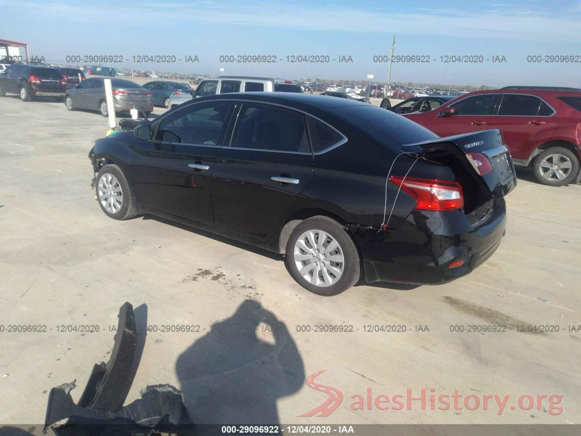 3N1AB7AP6KY403124 2019 NISSAN SENTRA