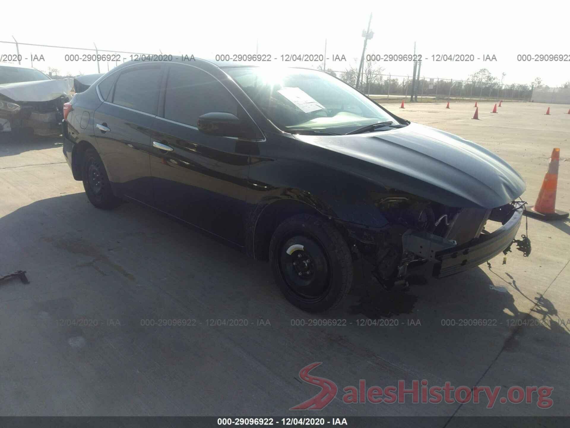 3N1AB7AP6KY403124 2019 NISSAN SENTRA