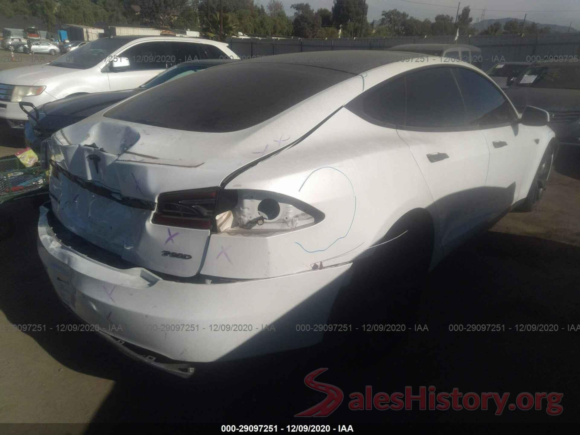 5YJSA1E4XGF123551 2016 TESLA MODEL S