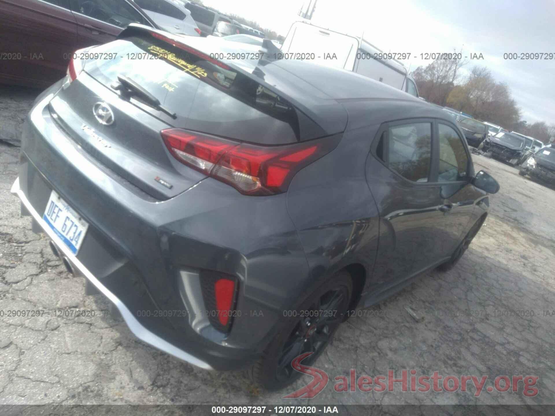 KMHTH6ABXKU008638 2019 HYUNDAI VELOSTER