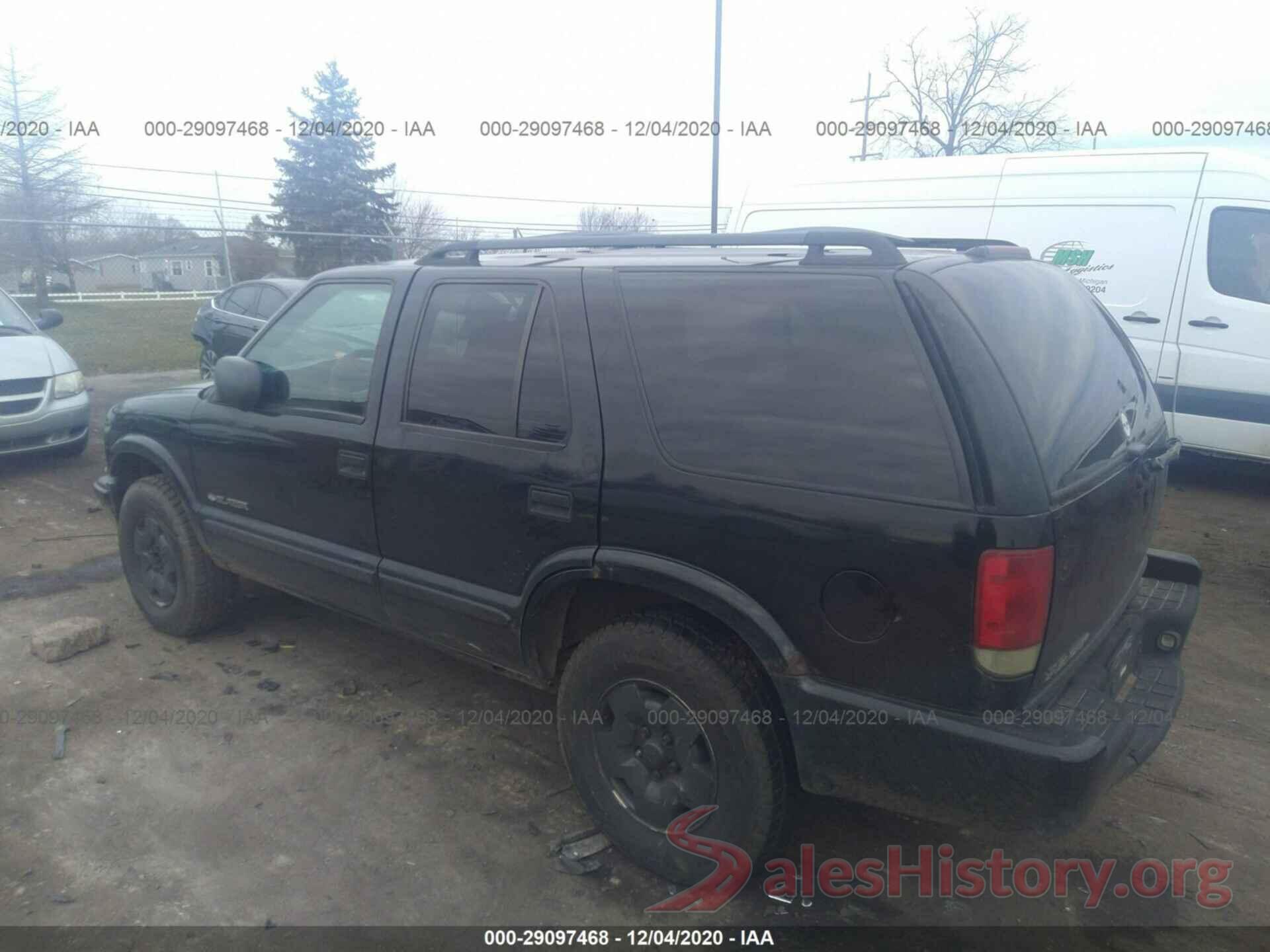 1GNDT13X34K115121 2004 CHEVROLET BLAZER