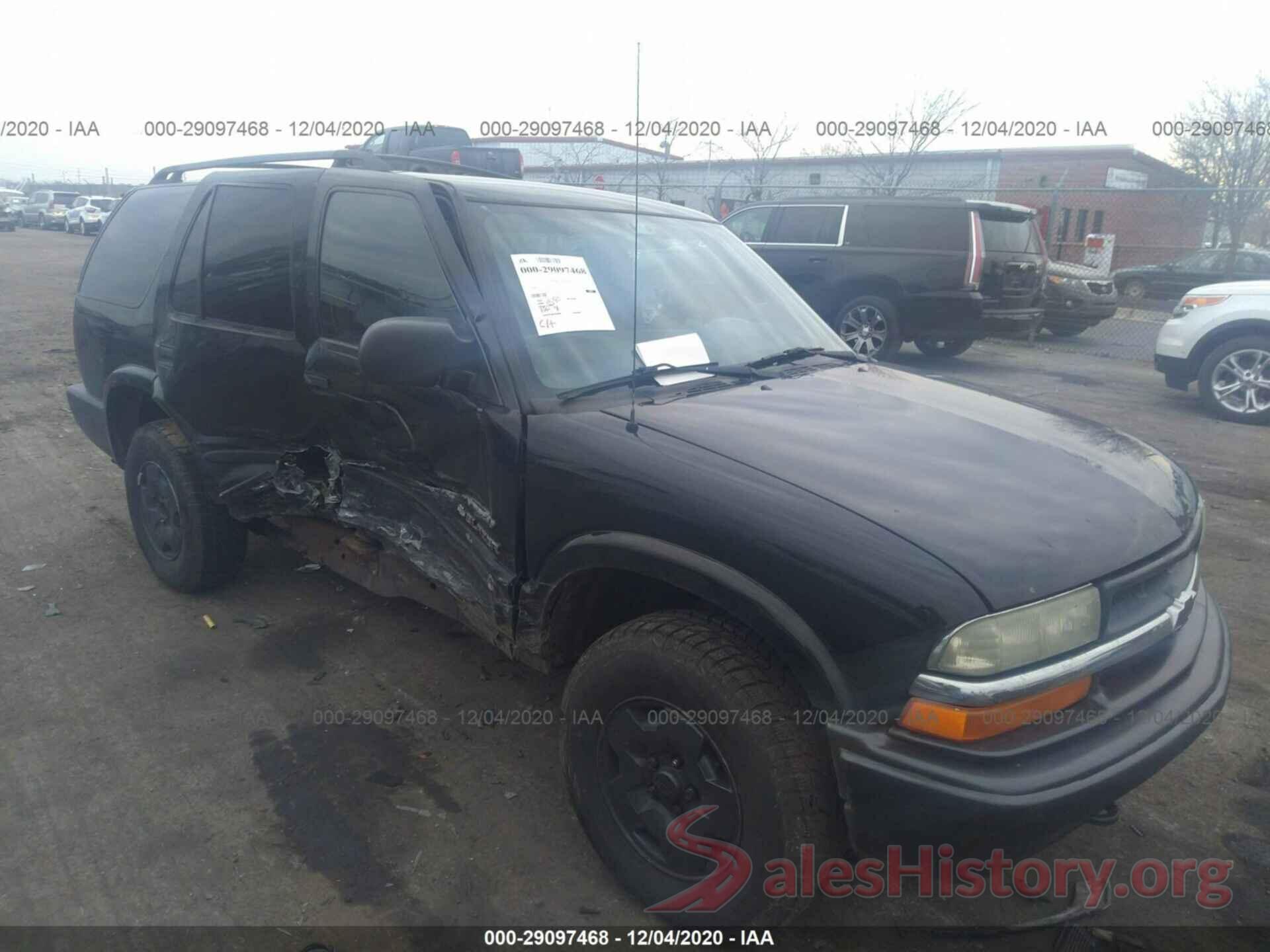 1GNDT13X34K115121 2004 CHEVROLET BLAZER