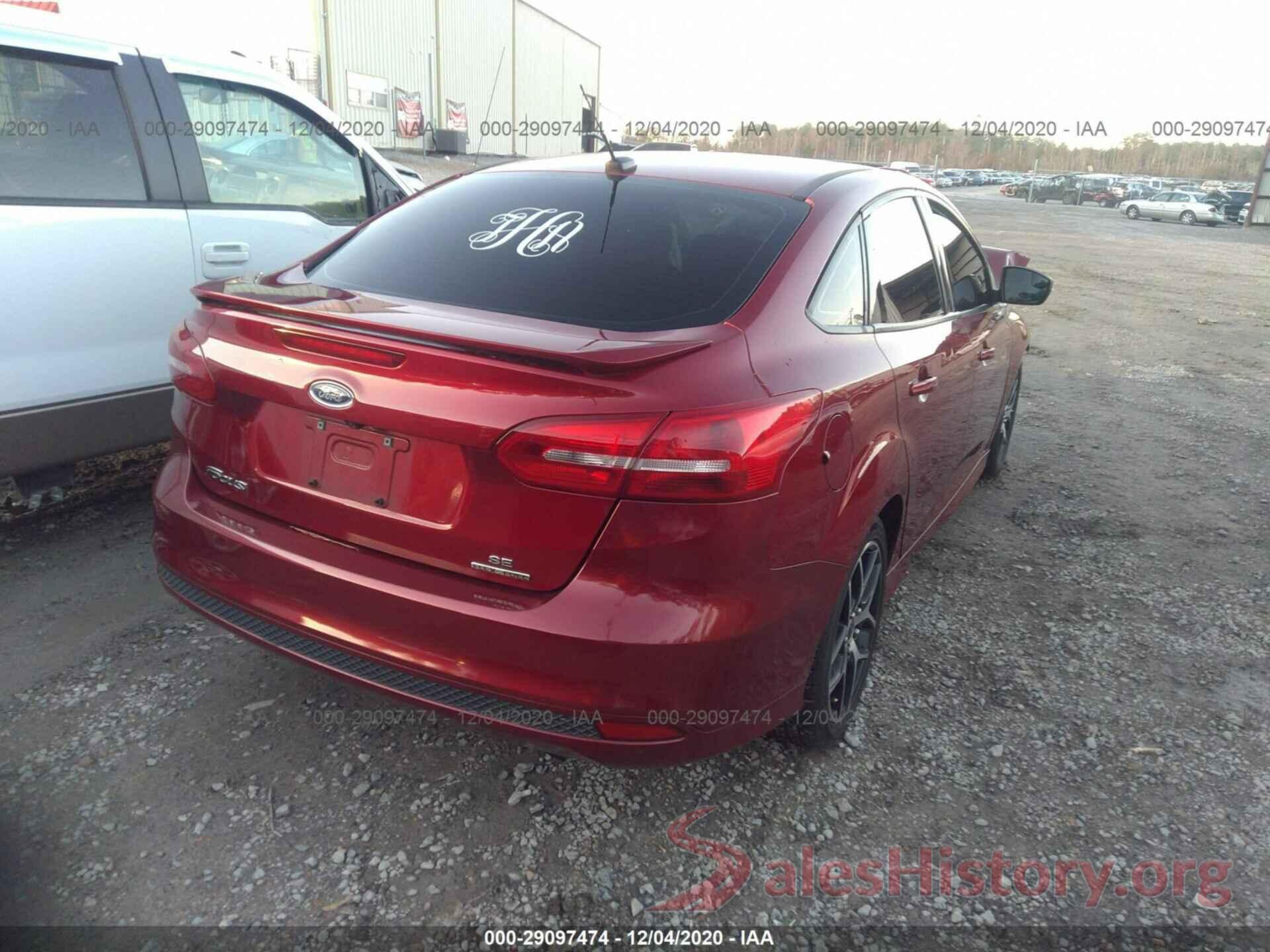 1FADP3F22GL215255 2016 FORD FOCUS