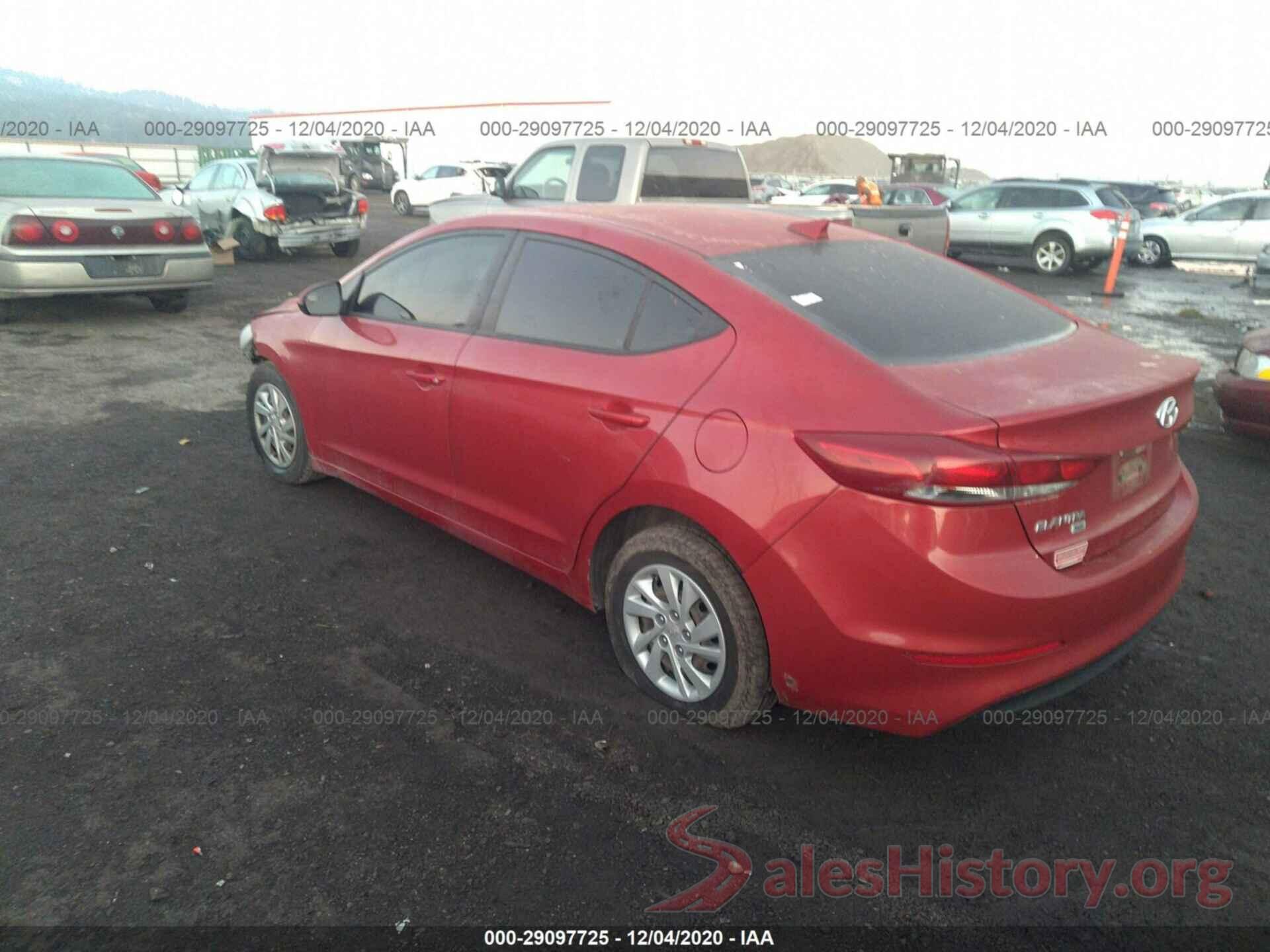 5NPD74LF1HH152985 2017 HYUNDAI ELANTRA