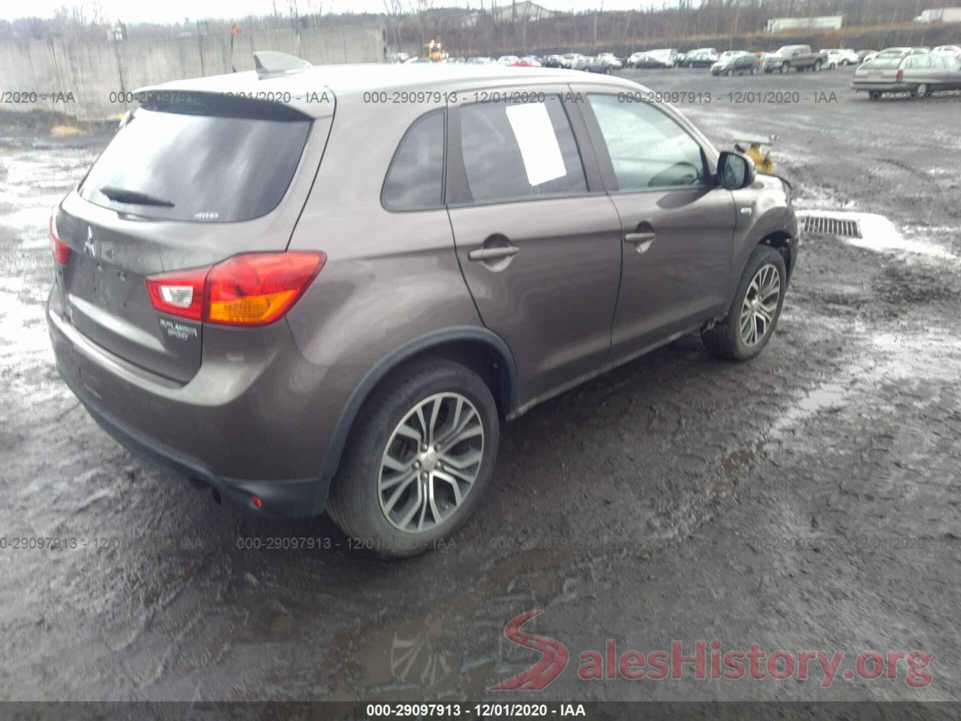 JA4AR3AU3HZ010634 2017 MITSUBISHI OUTLANDER SPORT