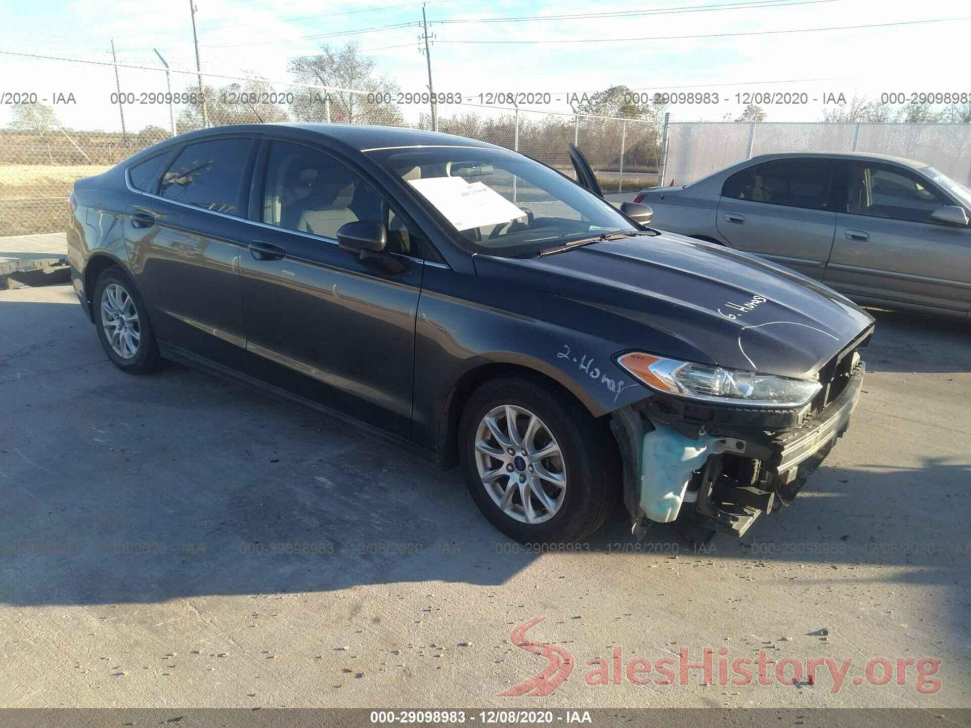 3FA6P0G74GR186313 2016 FORD FUSION