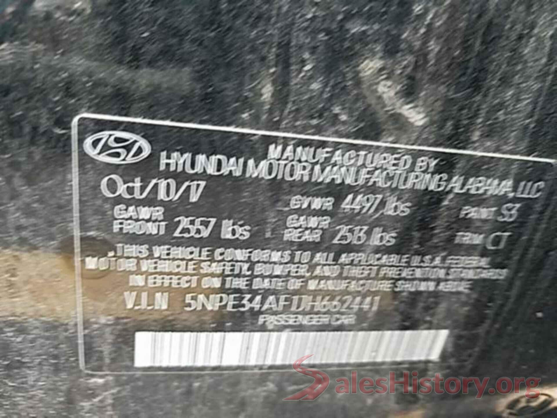 5NPE34AF1JH662441 2018 HYUNDAI SONATA