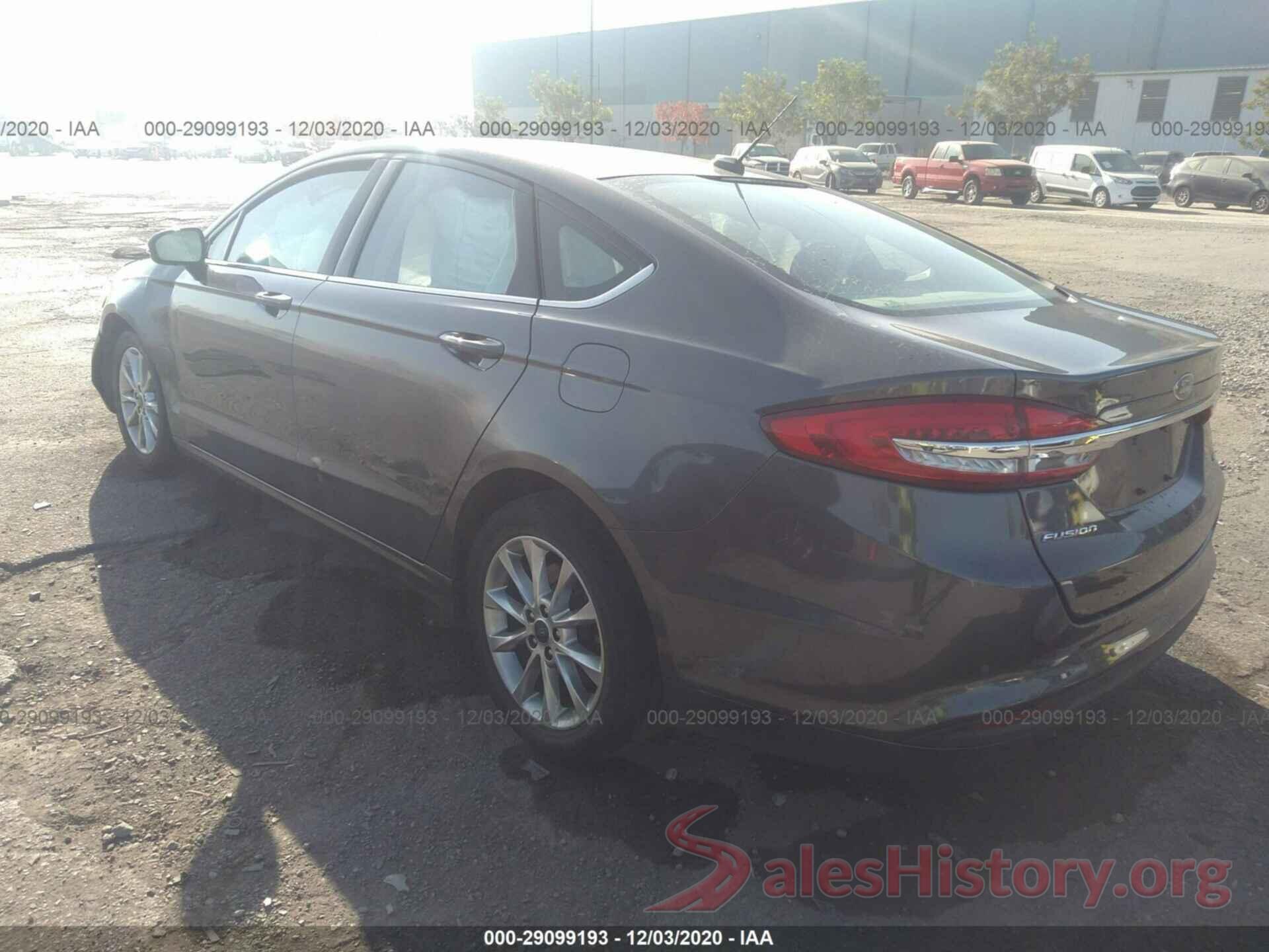 3FA6P0H71HR383262 2017 FORD FUSION