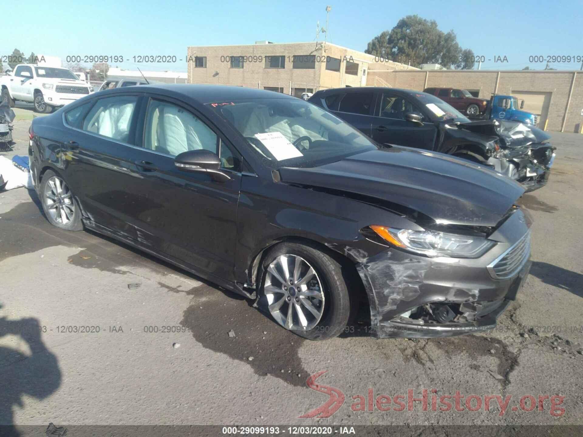 3FA6P0H71HR383262 2017 FORD FUSION