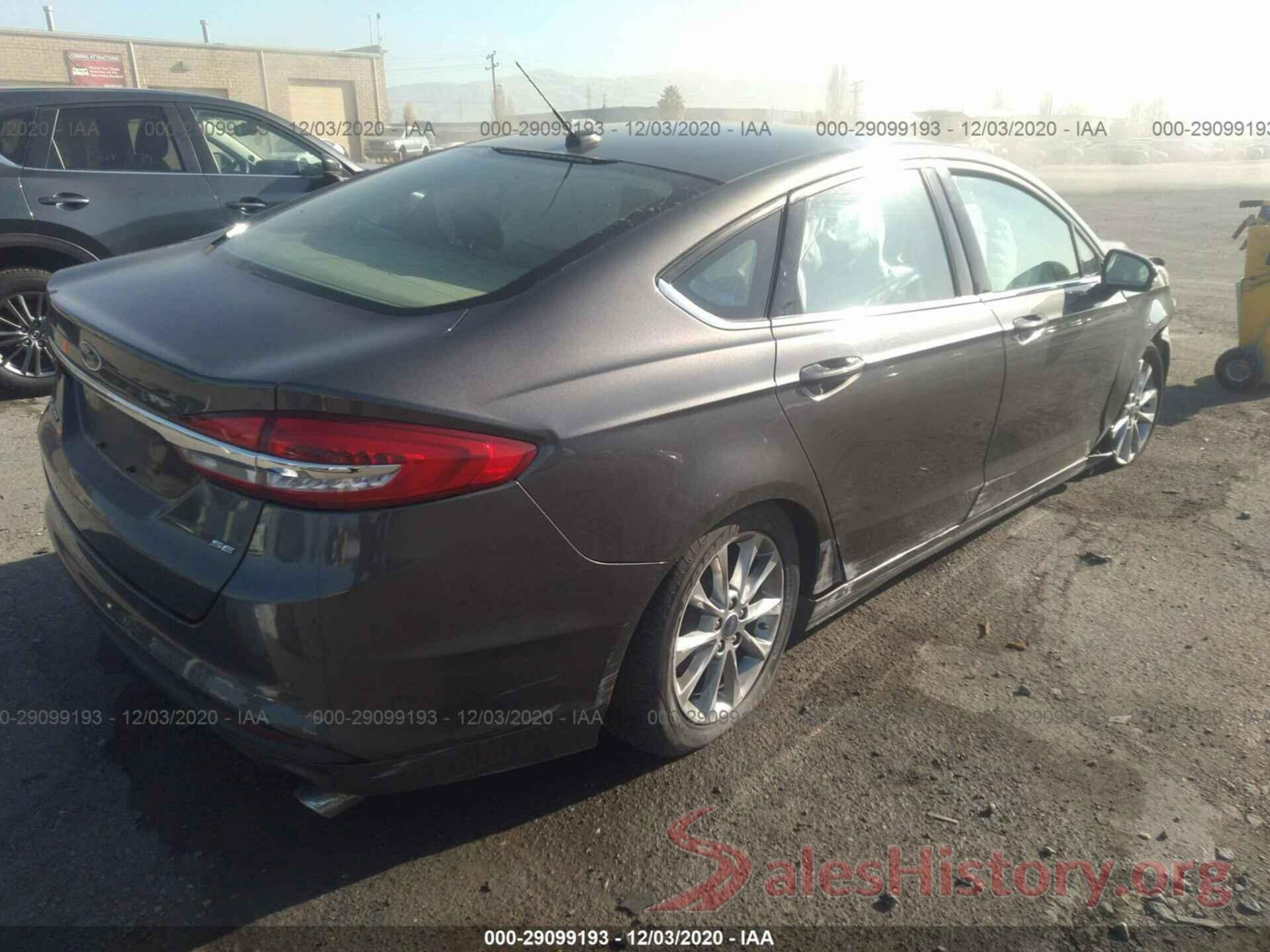 3FA6P0H71HR383262 2017 FORD FUSION