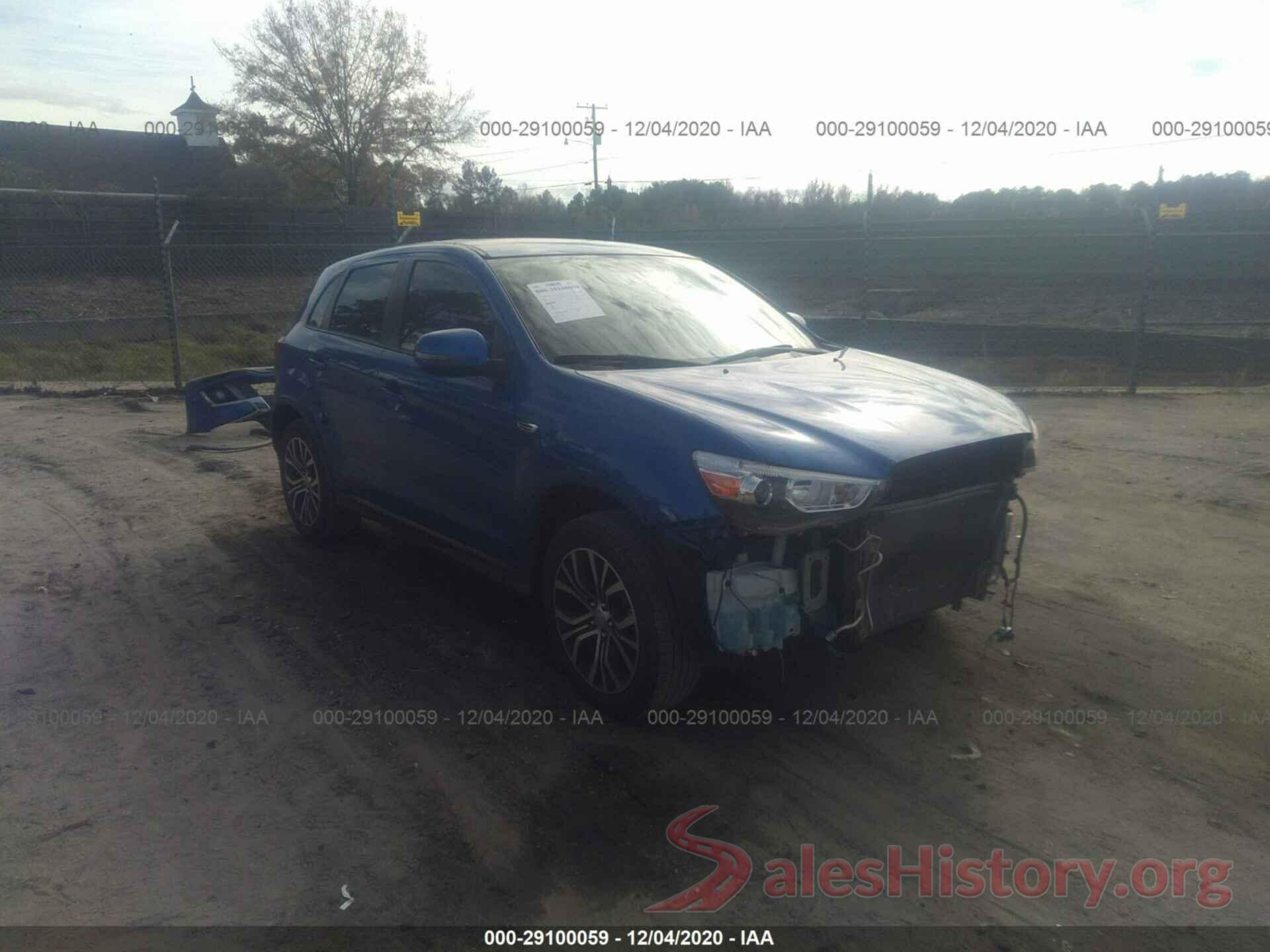 JA4AR3AW9JU012084 2018 MITSUBISHI OUTLANDER SPORT