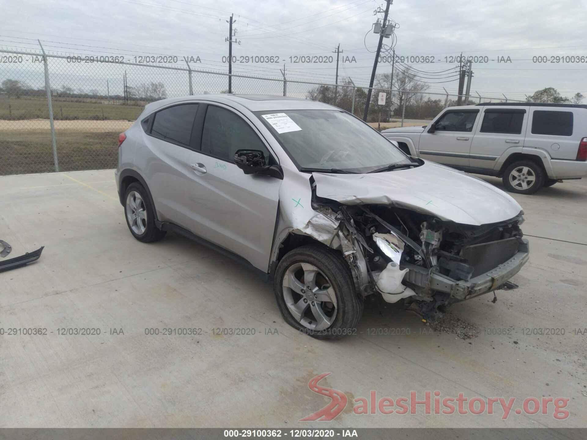 3CZRU5H50GM718237 2016 HONDA HR-V