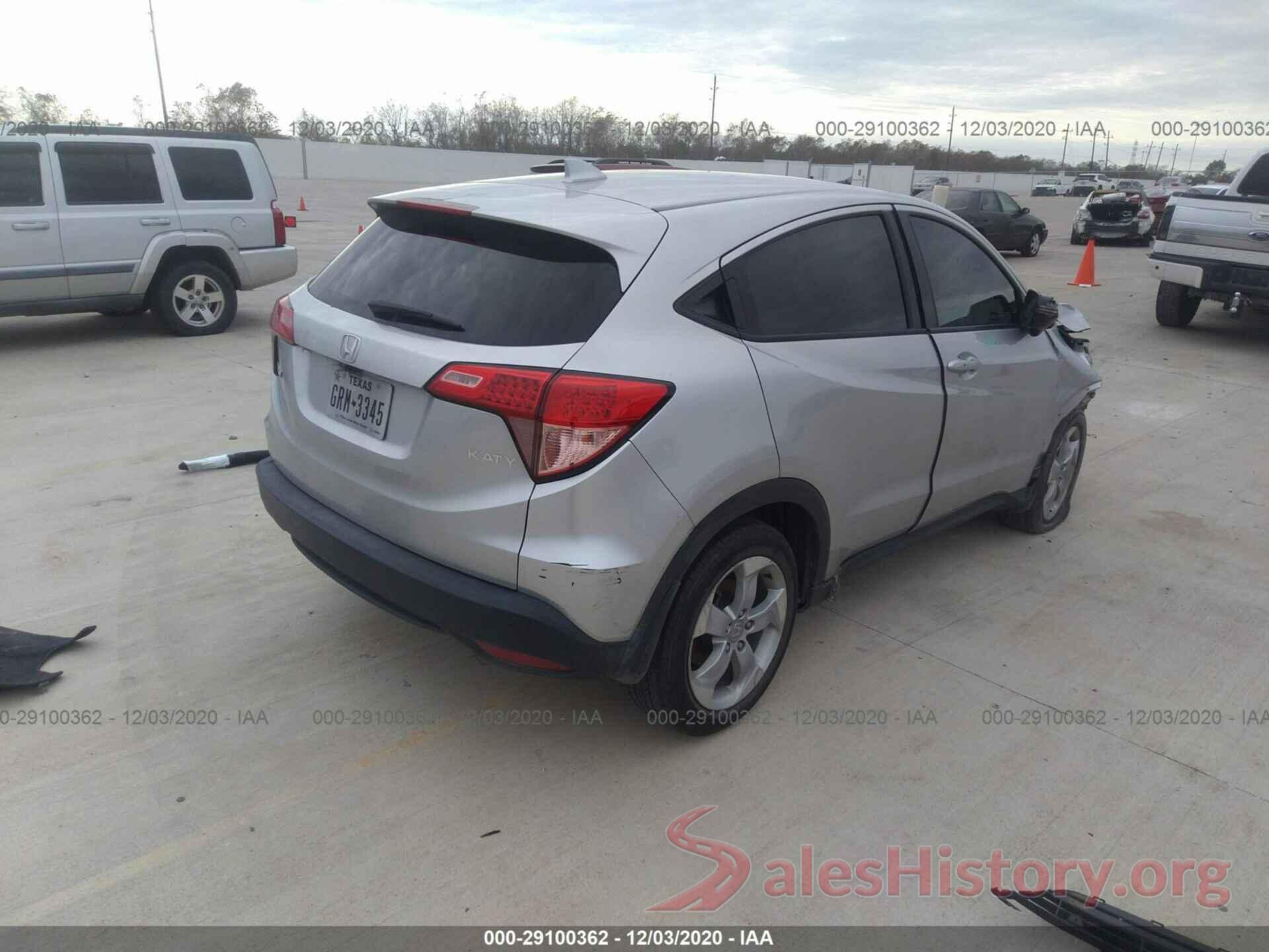 3CZRU5H50GM718237 2016 HONDA HR-V