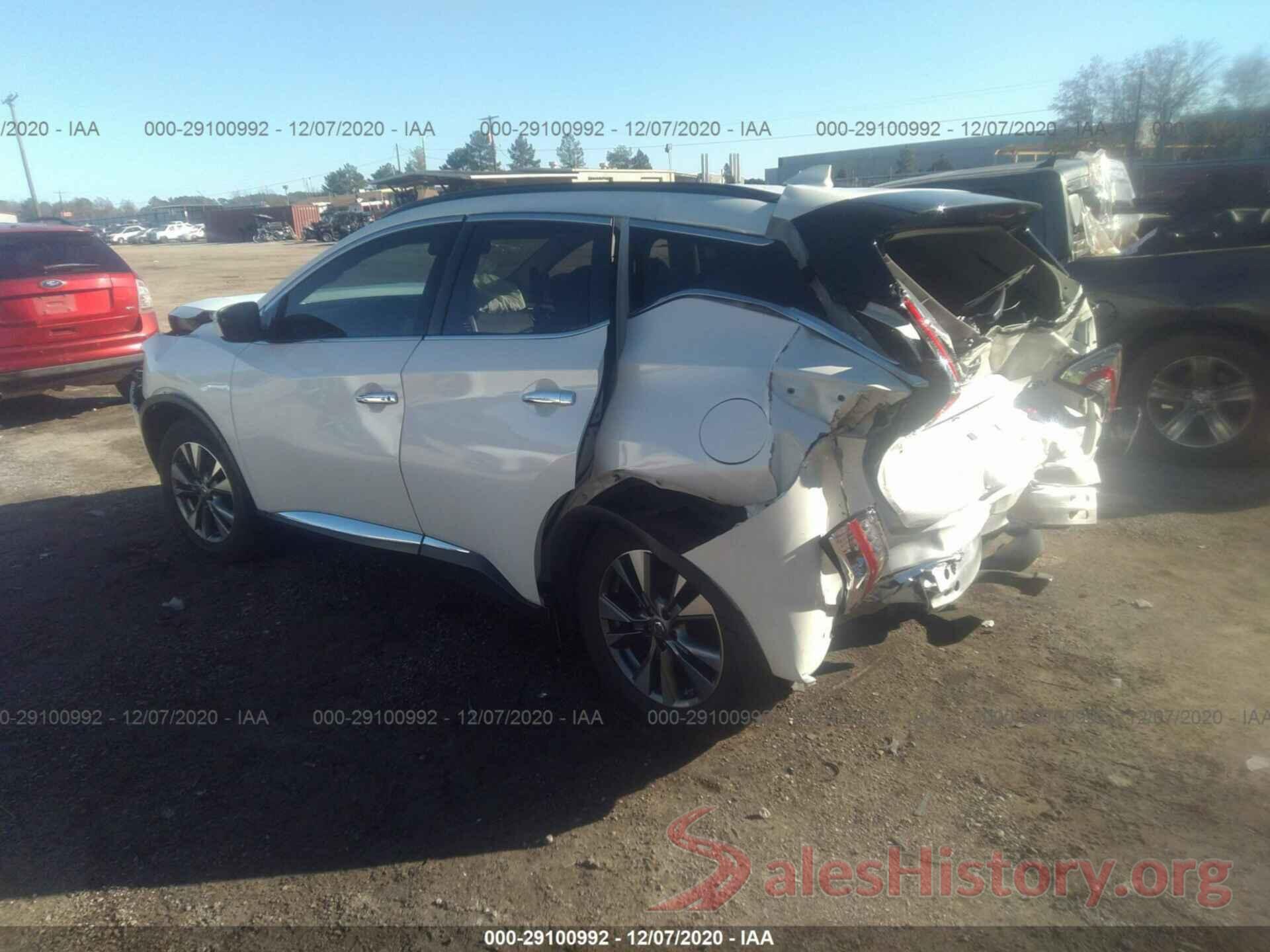 5N1AZ2MG5GN160221 2016 NISSAN MURANO