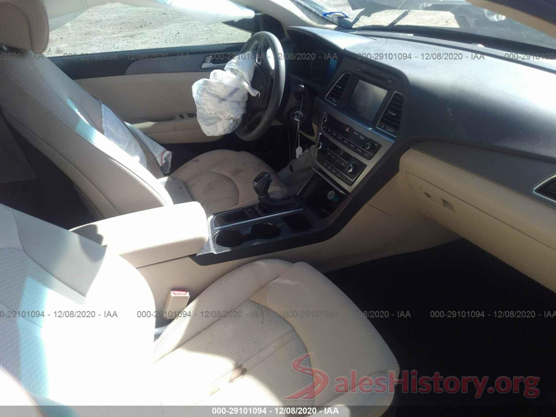 5NPE24AF0GH360506 2016 HYUNDAI SONATA