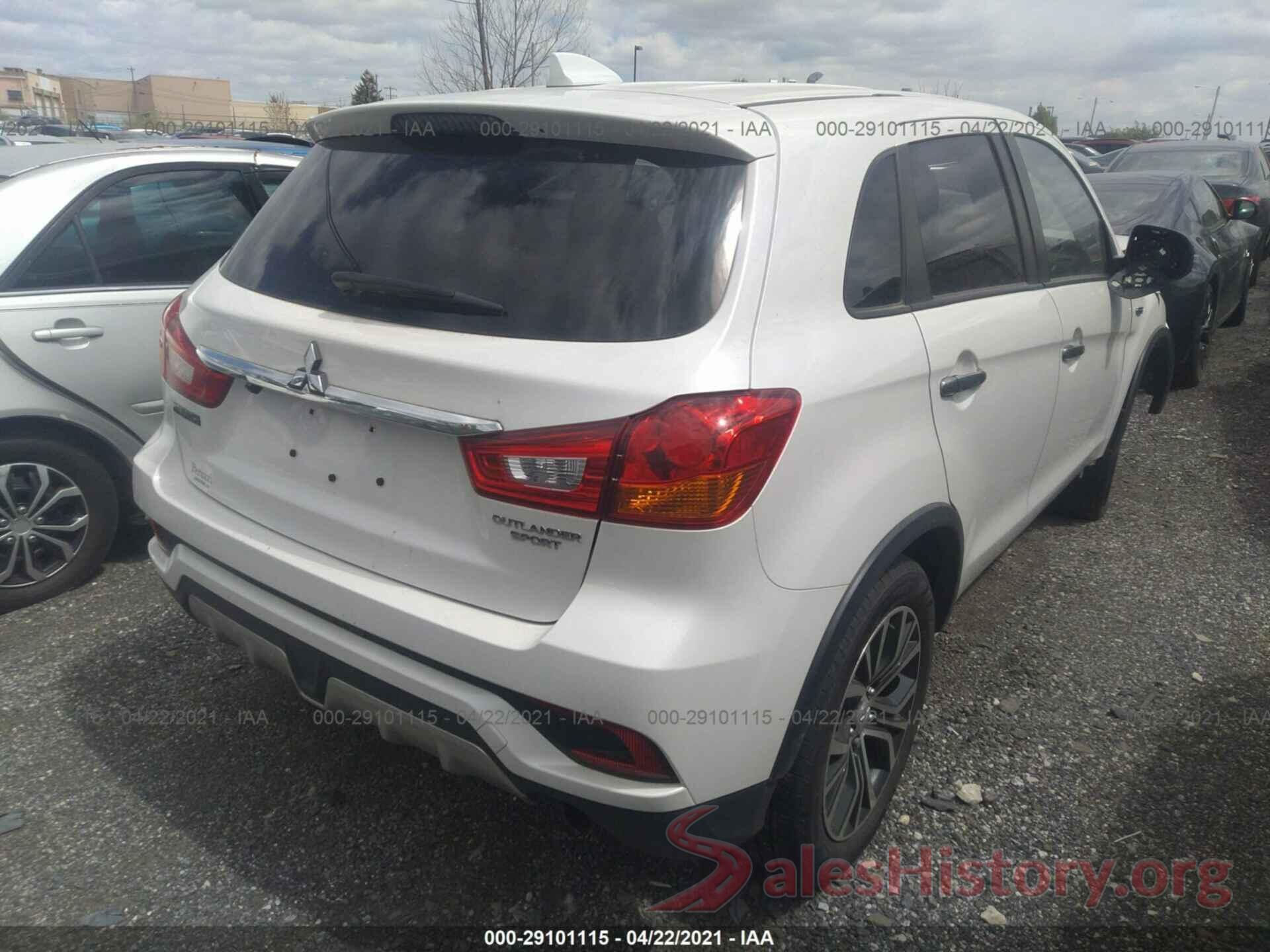 JA4AP3AU9KU027903 2019 MITSUBISHI OUTLANDER SPORT