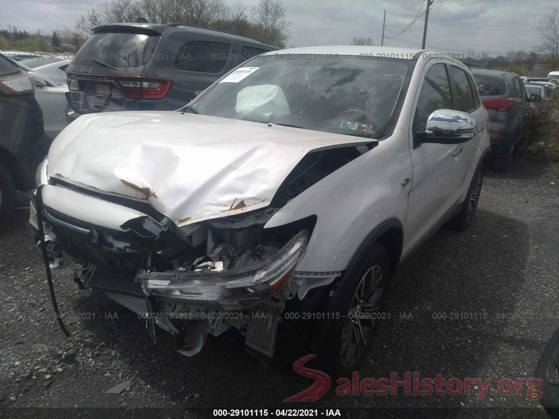 JA4AP3AU9KU027903 2019 MITSUBISHI OUTLANDER SPORT