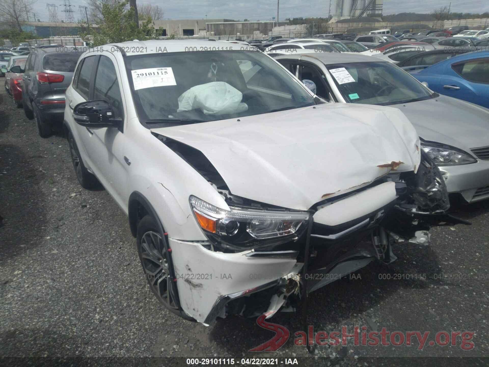 JA4AP3AU9KU027903 2019 MITSUBISHI OUTLANDER SPORT