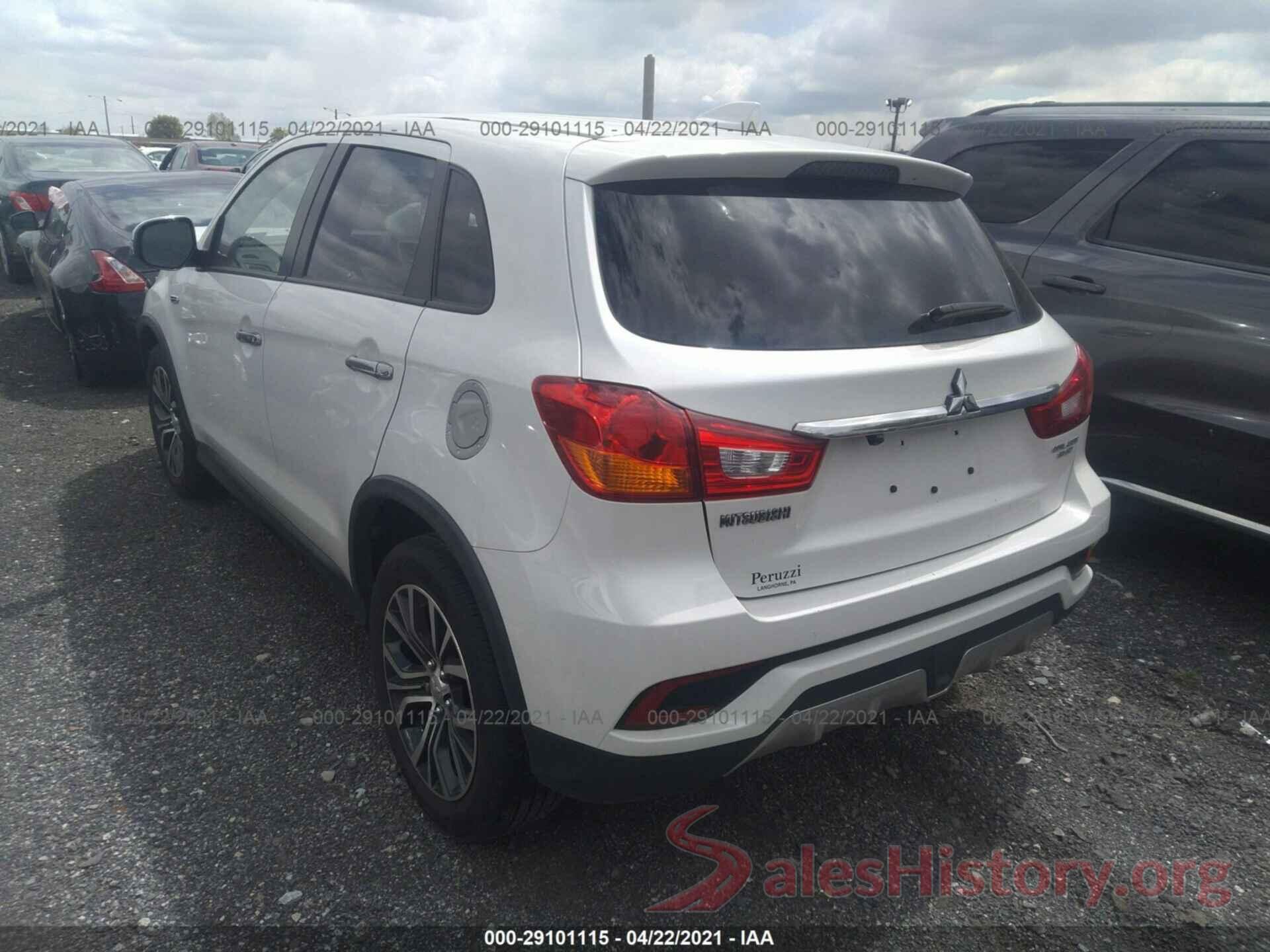 JA4AP3AU9KU027903 2019 MITSUBISHI OUTLANDER SPORT