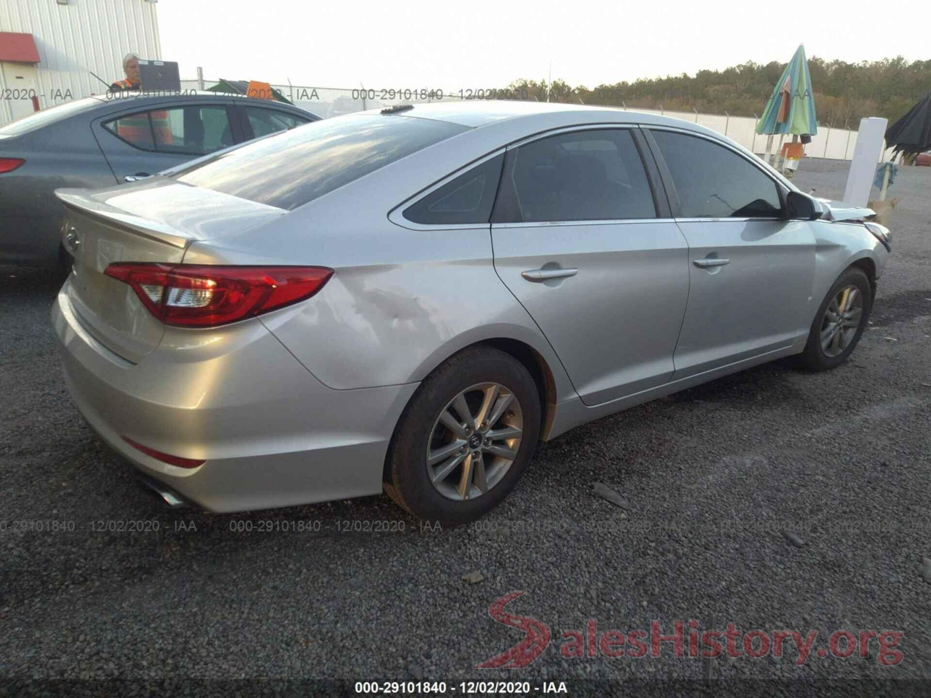 5NPE24AF6GH333939 2016 HYUNDAI SONATA