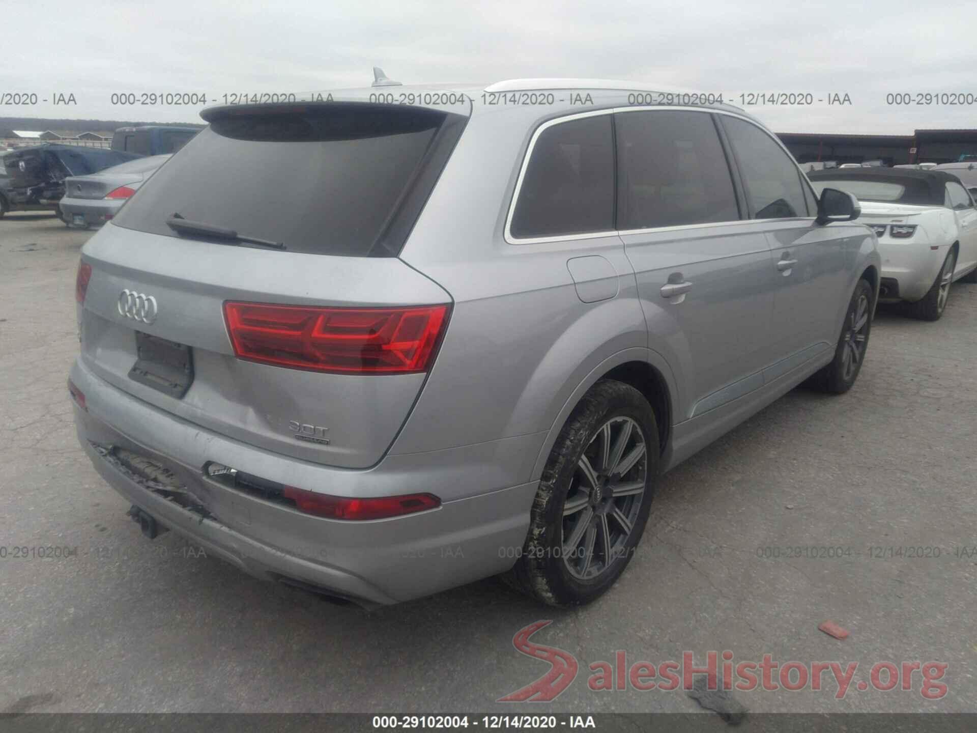 WA1VAAF75HD059119 2017 AUDI Q7