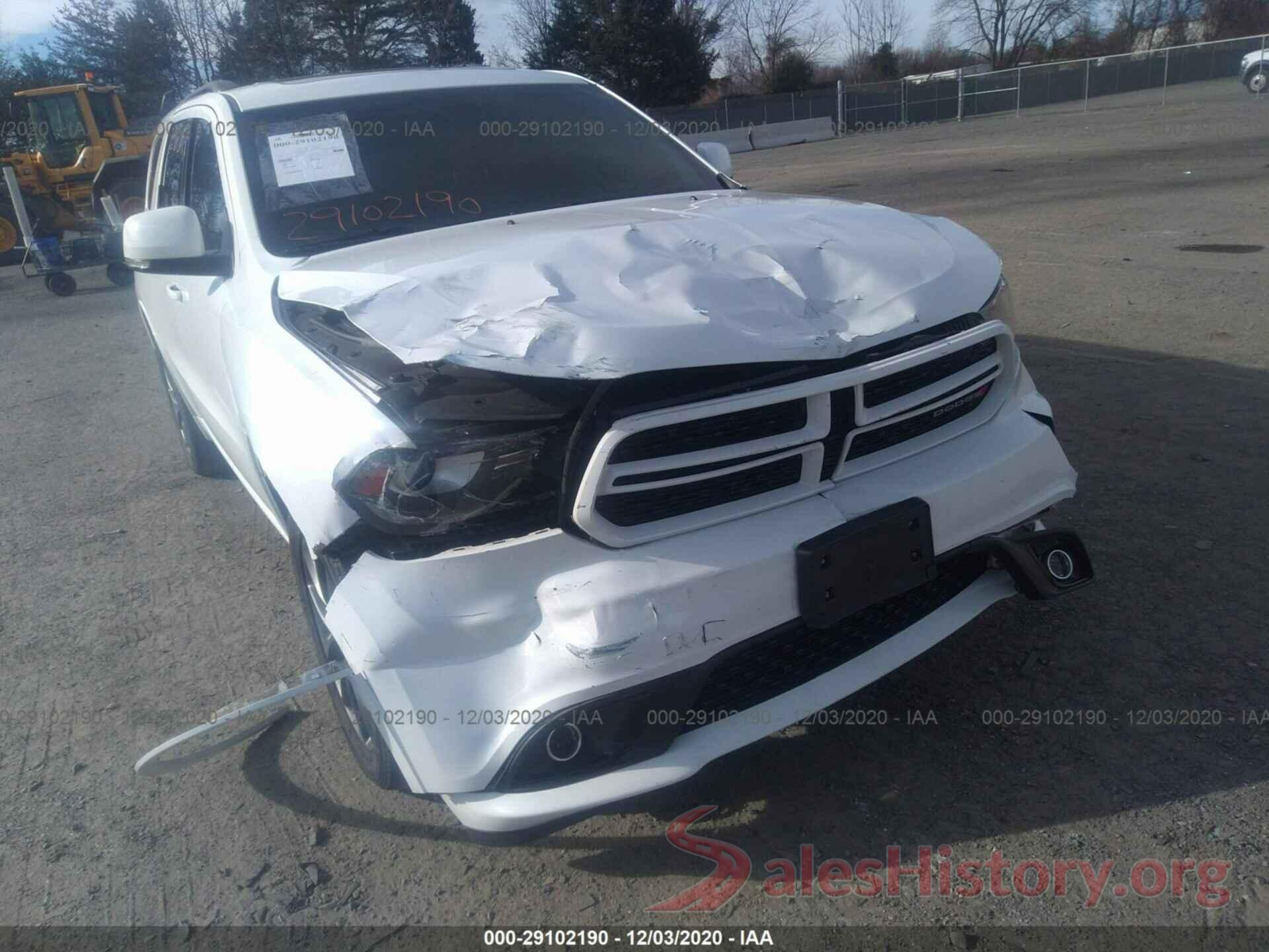 1C4RDJDG8HC630206 2017 DODGE DURANGO