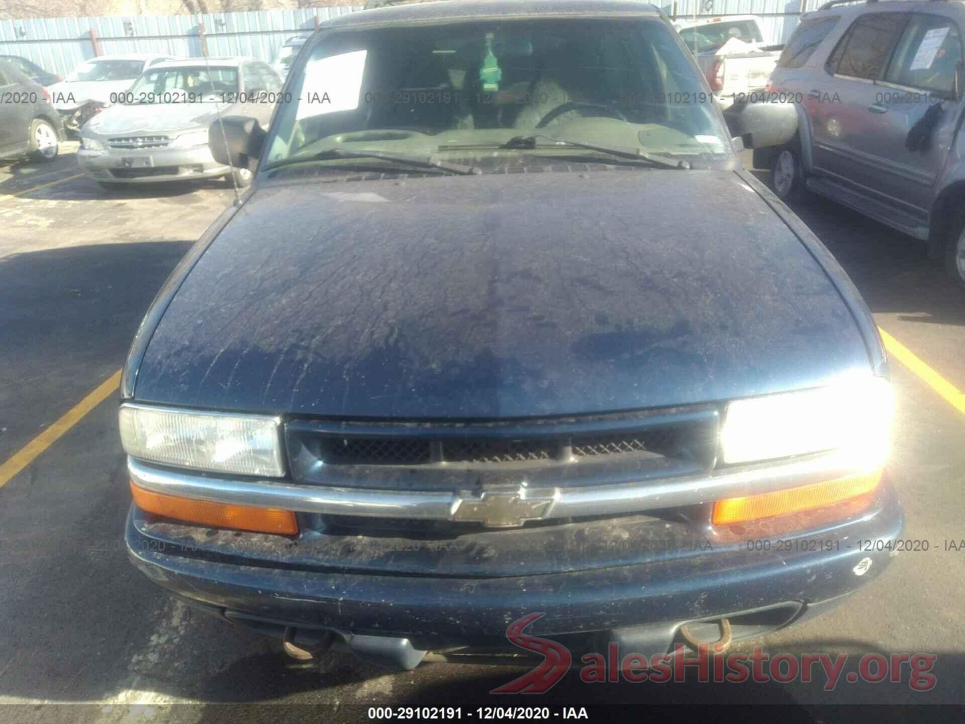 1GNCT18W81K140975 2001 CHEVROLET BLAZER