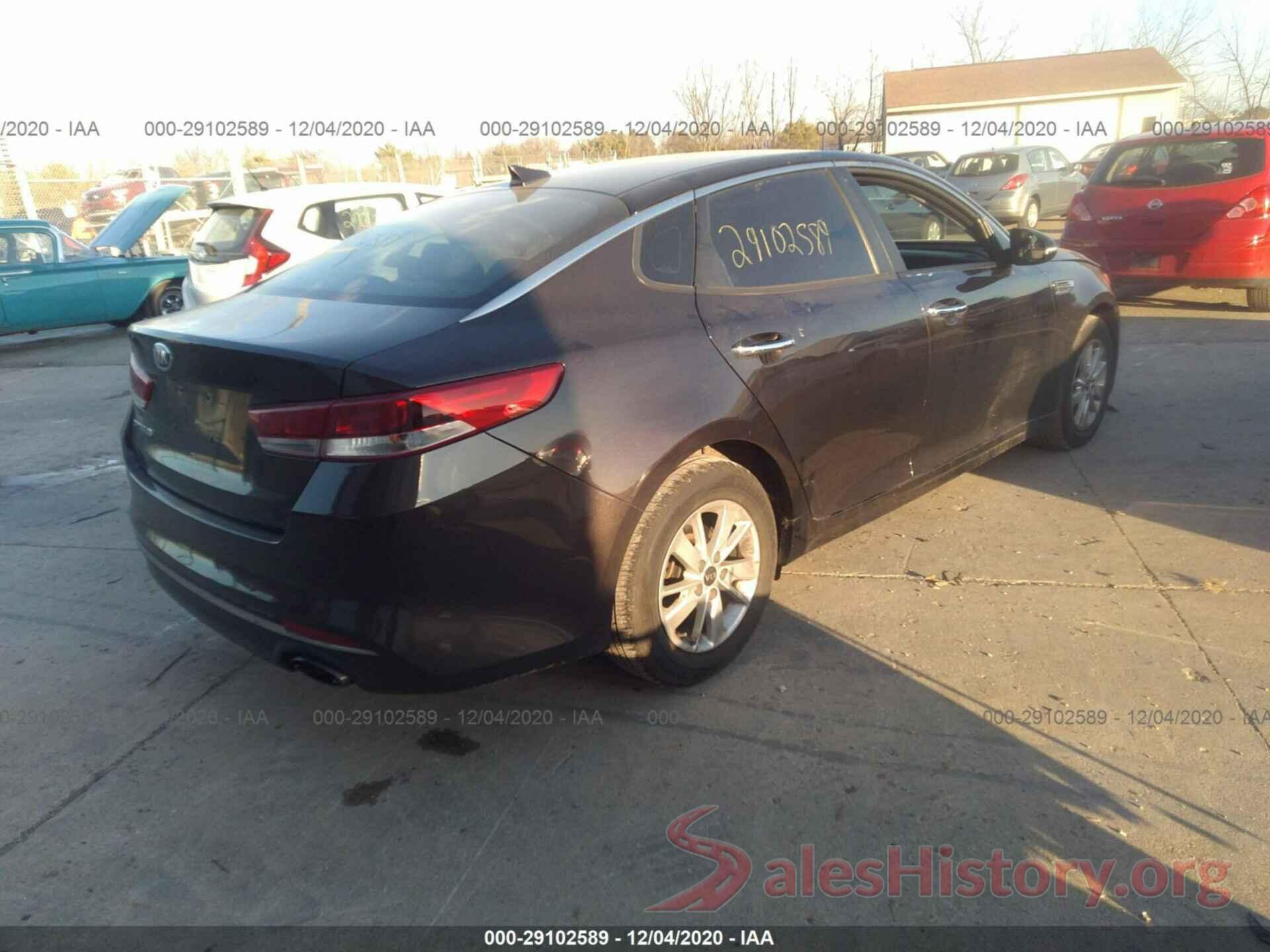 KNAGT4L38J5237291 2018 KIA OPTIMA