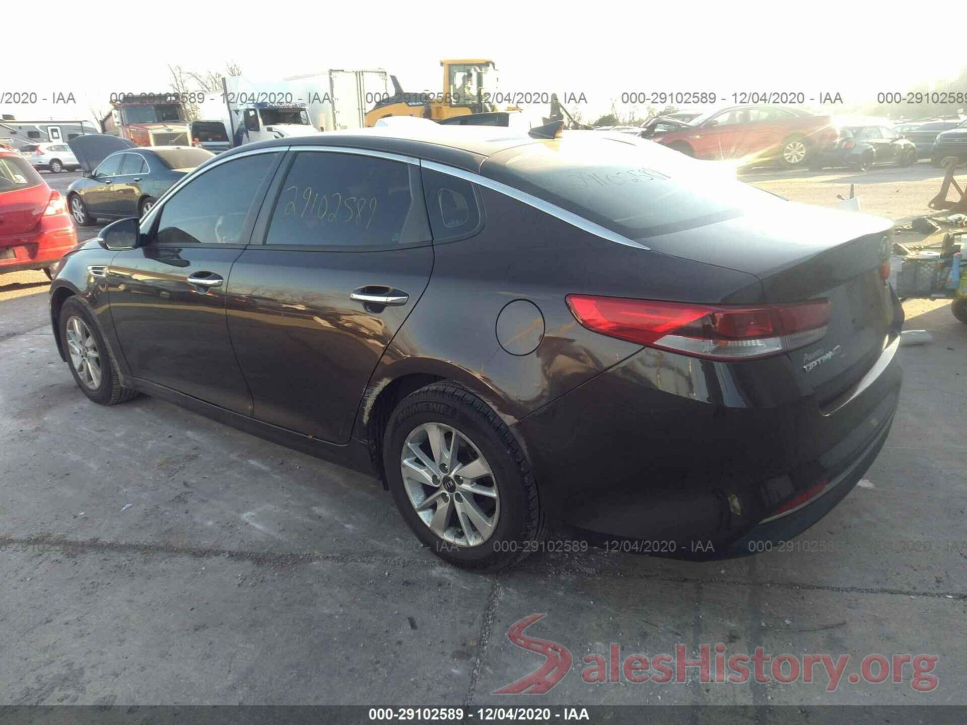 KNAGT4L38J5237291 2018 KIA OPTIMA