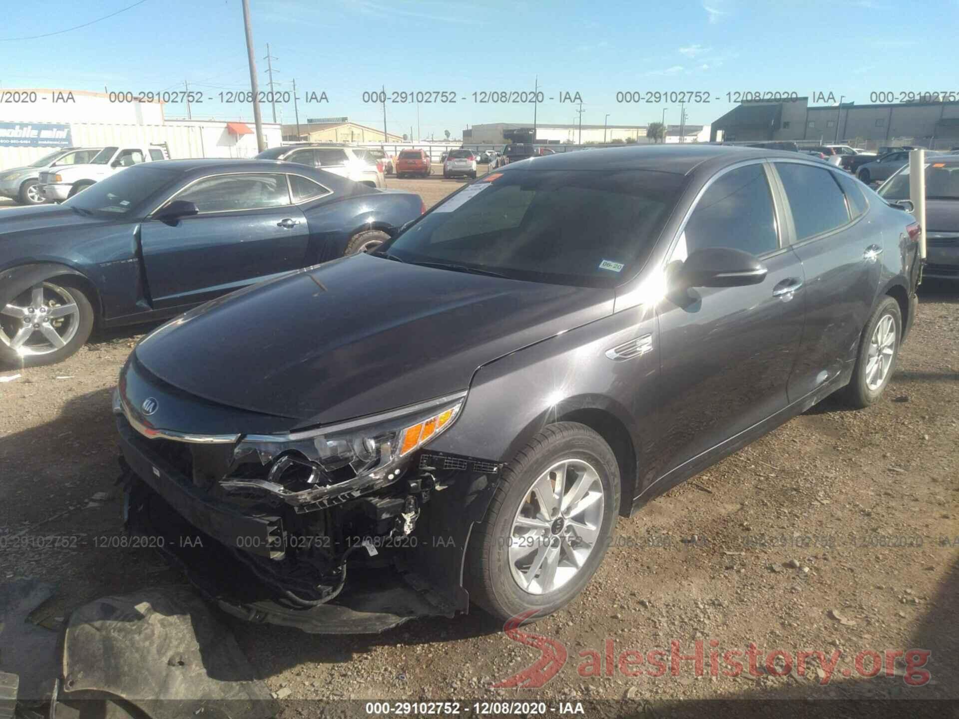 KNAGT4L30J5212627 2018 KIA OPTIMA