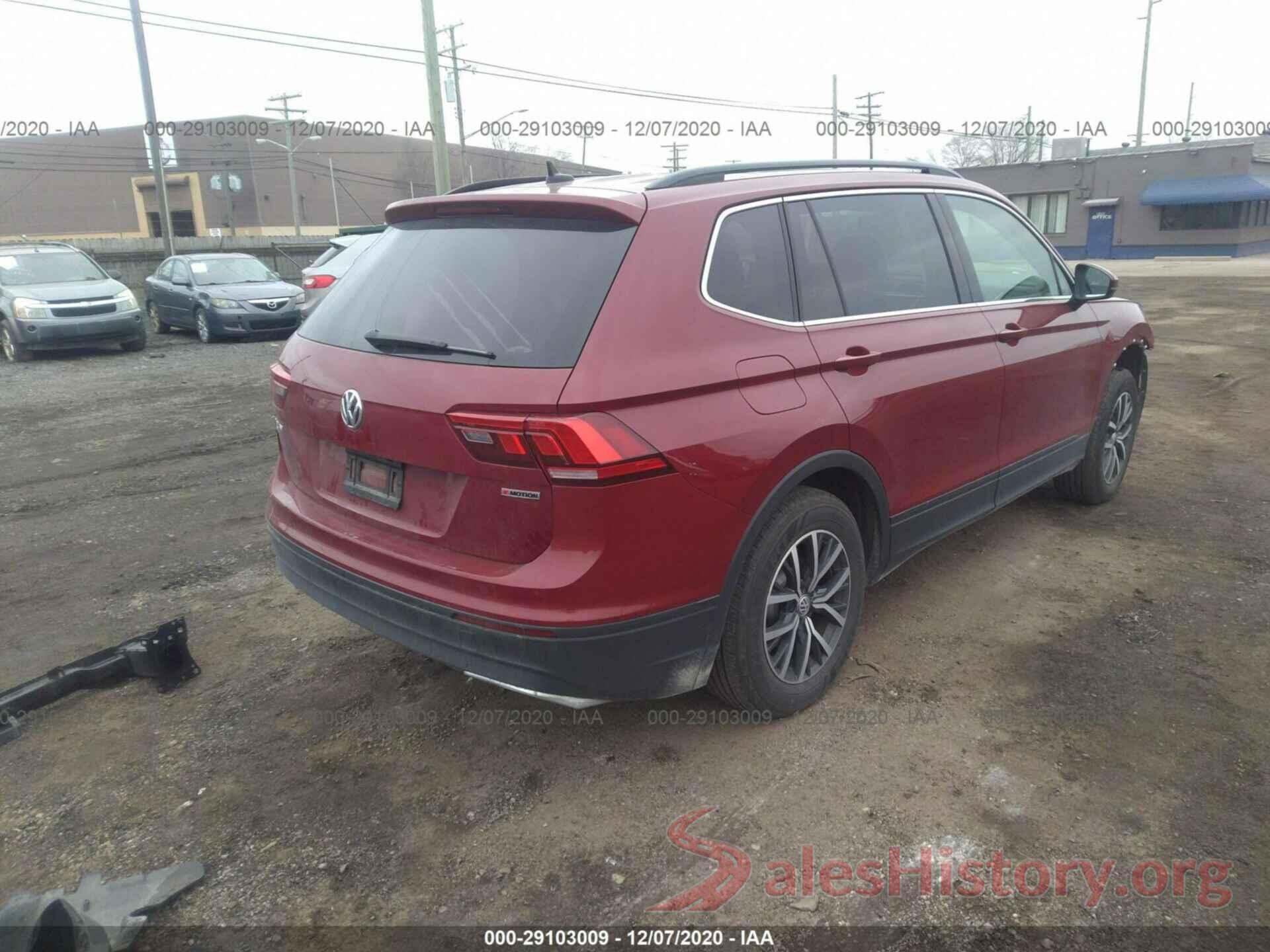 3VV2B7AX5KM149206 2019 VOLKSWAGEN TIGUAN