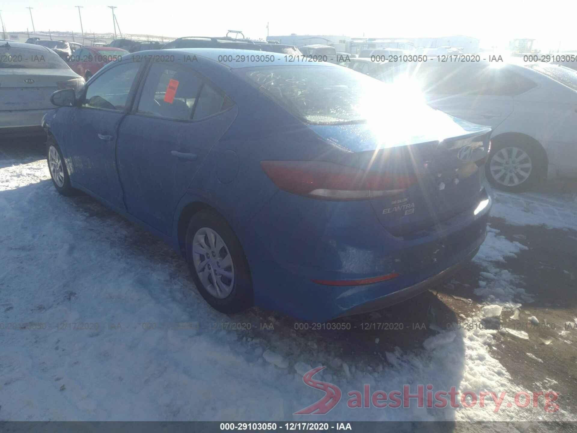 KMHD74LF9JU607539 2018 HYUNDAI ELANTRA