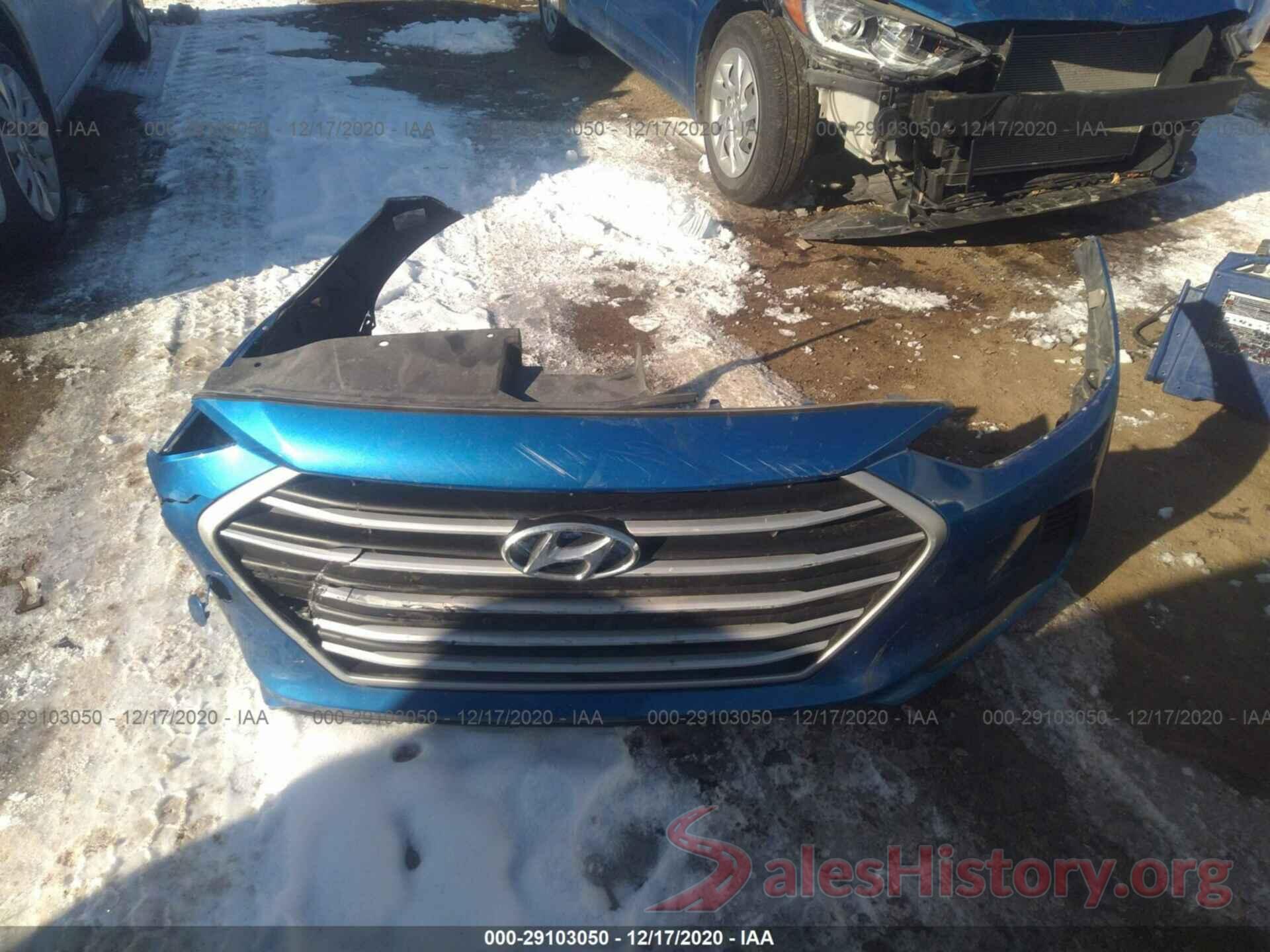 KMHD74LF9JU607539 2018 HYUNDAI ELANTRA