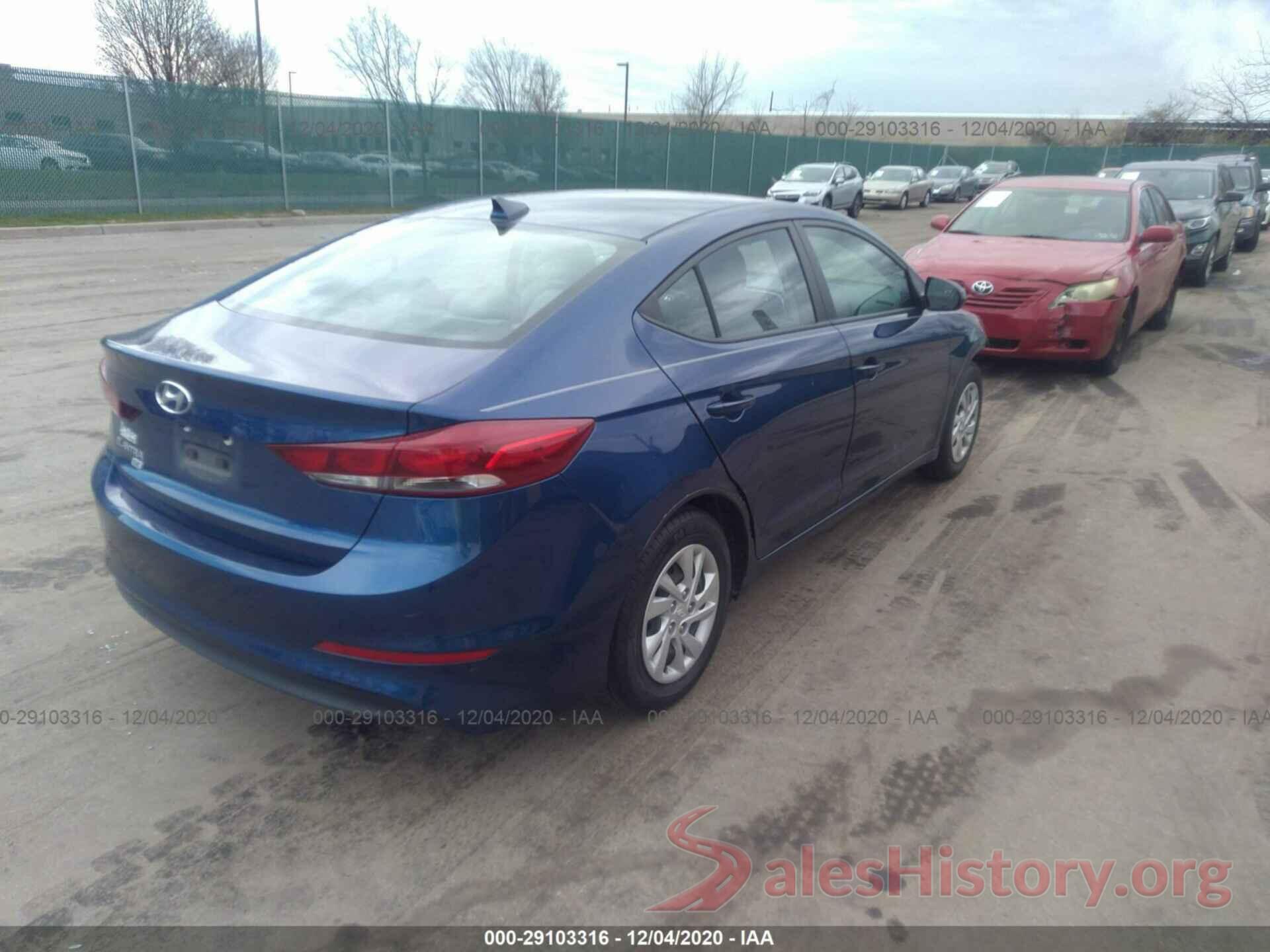 5NPD74LFXHH181224 2017 HYUNDAI ELANTRA