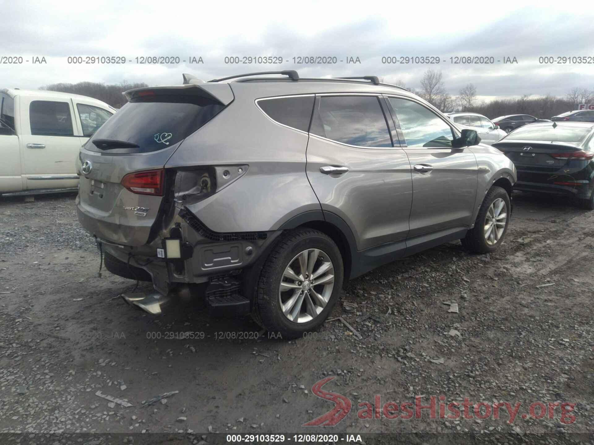 5NMZUDLA6JH107739 2018 HYUNDAI SANTA FE SPORT